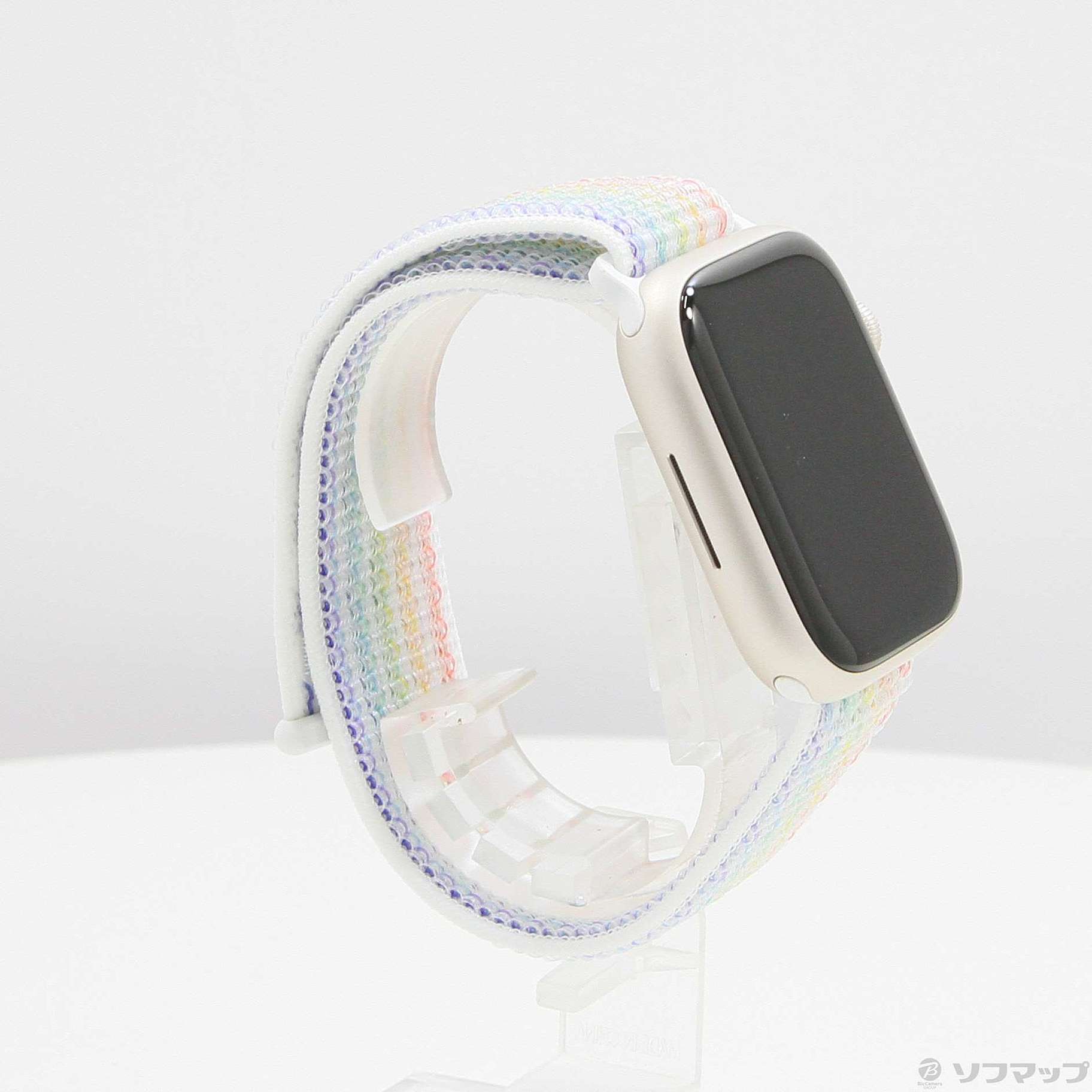 Apple Watch Series 7 Nike GPS 45mm スターライトアルミニウムケース プライドエディションNikeスポーツループ