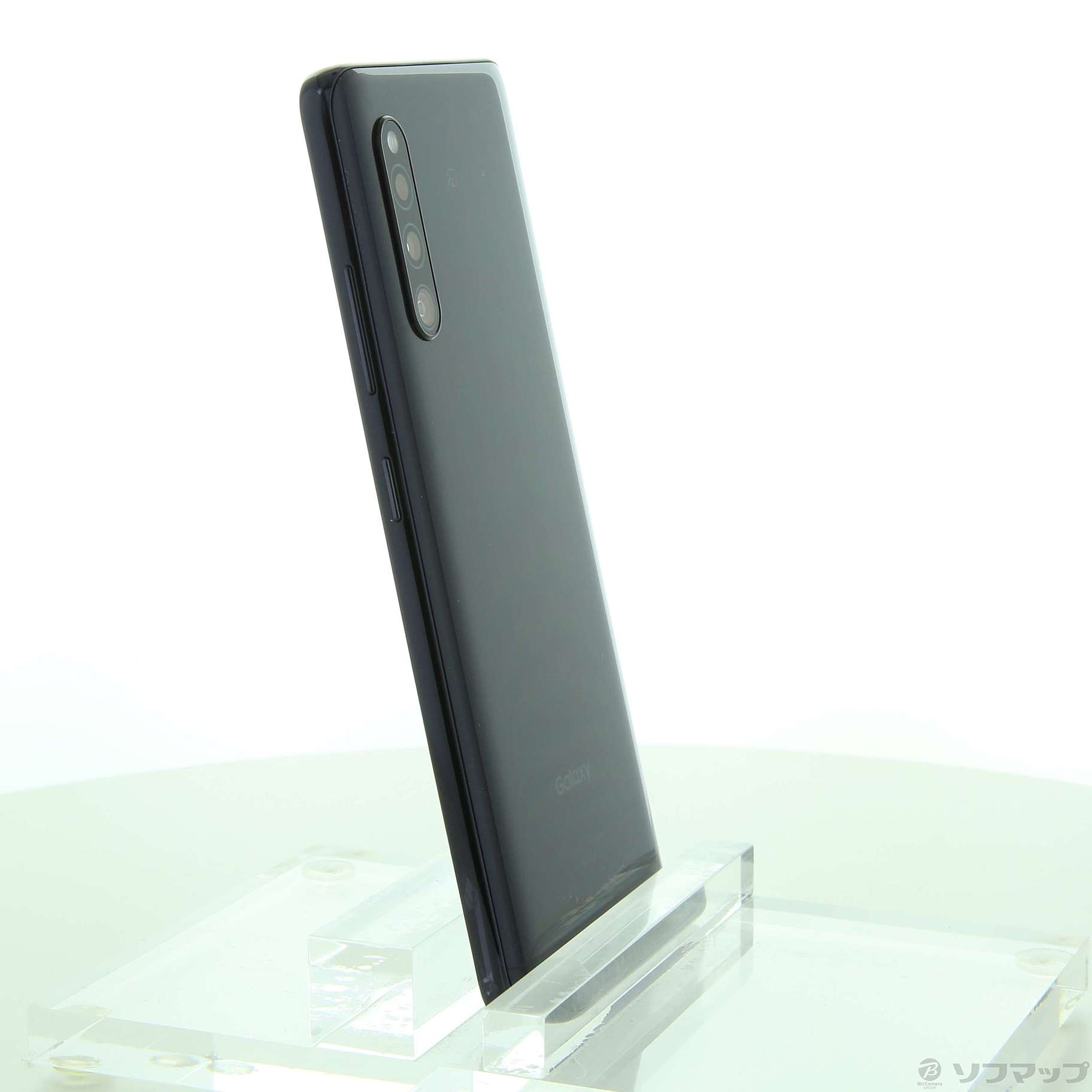 中古】GALAXY A41 64GB ブラック SCV48 auロック解除SIMフリー