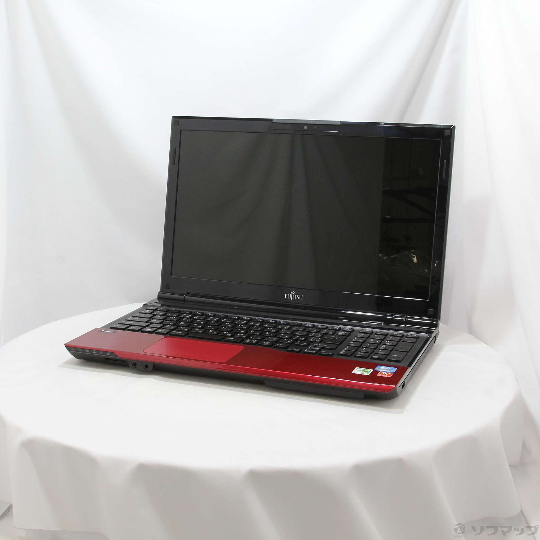 中古】格安安心パソコン LIFEBOOK AH45／K FMVA45KR2 ルビーレッド