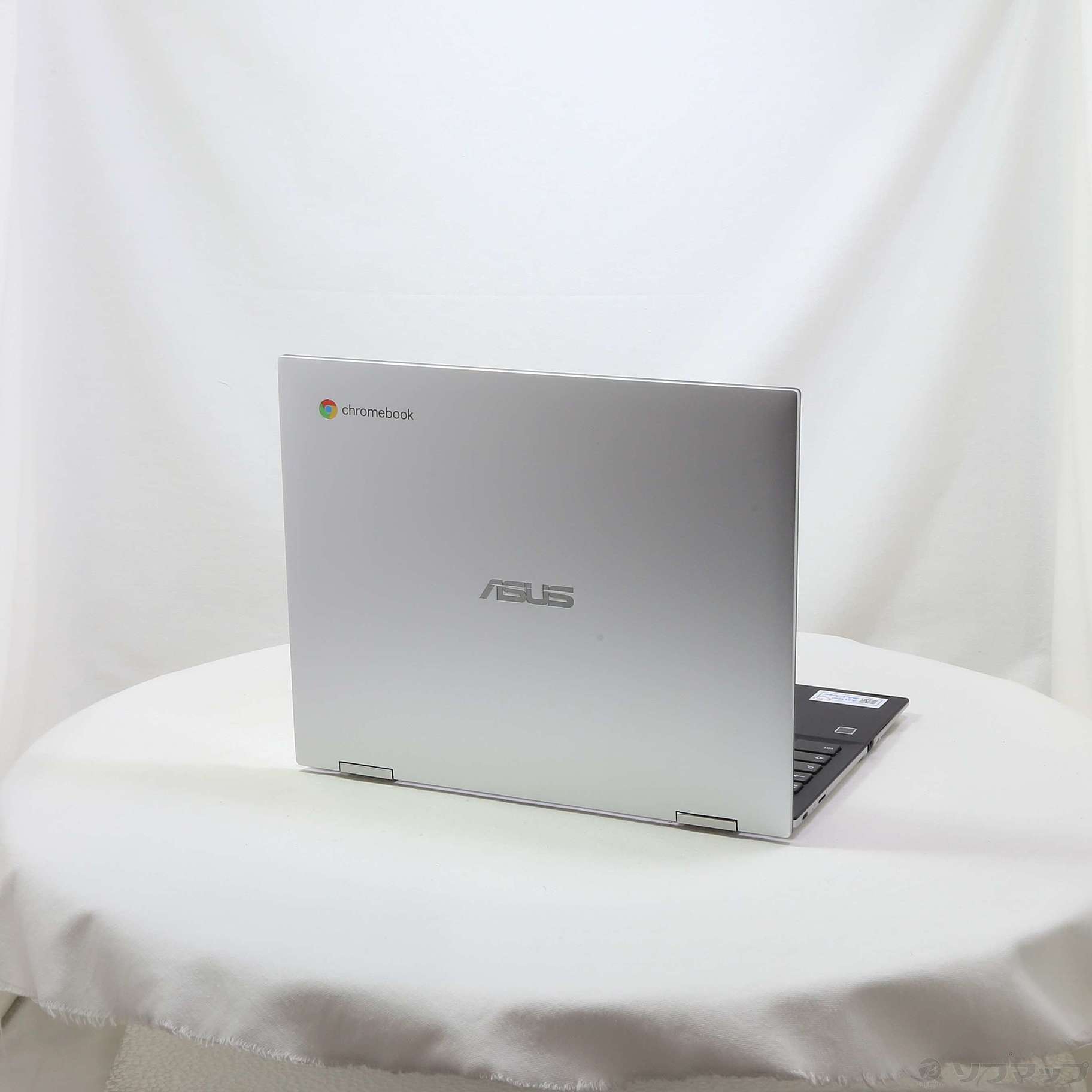 中古】Chromebook Flip CM3 CM3200FVA-HW0014 シルバー [2133039908134
