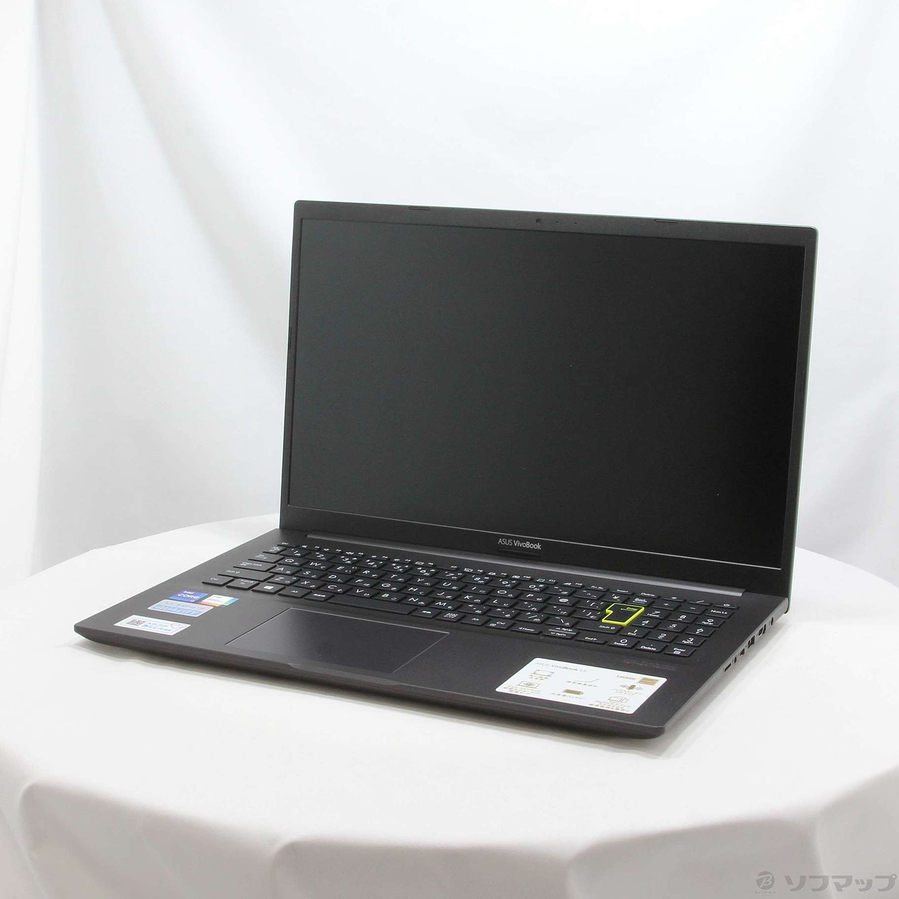 中古】VivoBook 15 K513EA K513EA-BQ614TS インディーブラック 