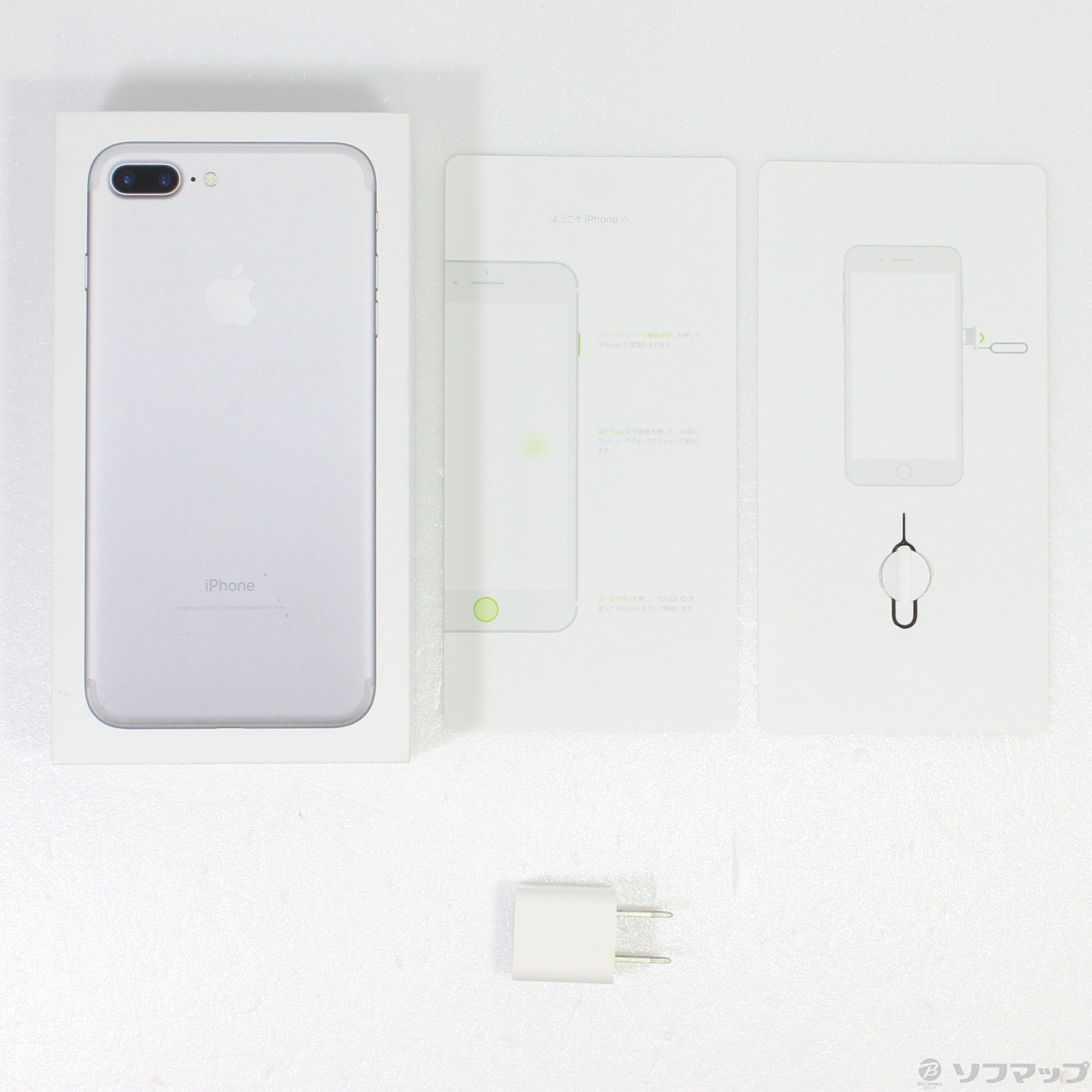 中古】iPhone7 Plus 32GB シルバー MNRA2J／A SIMフリー