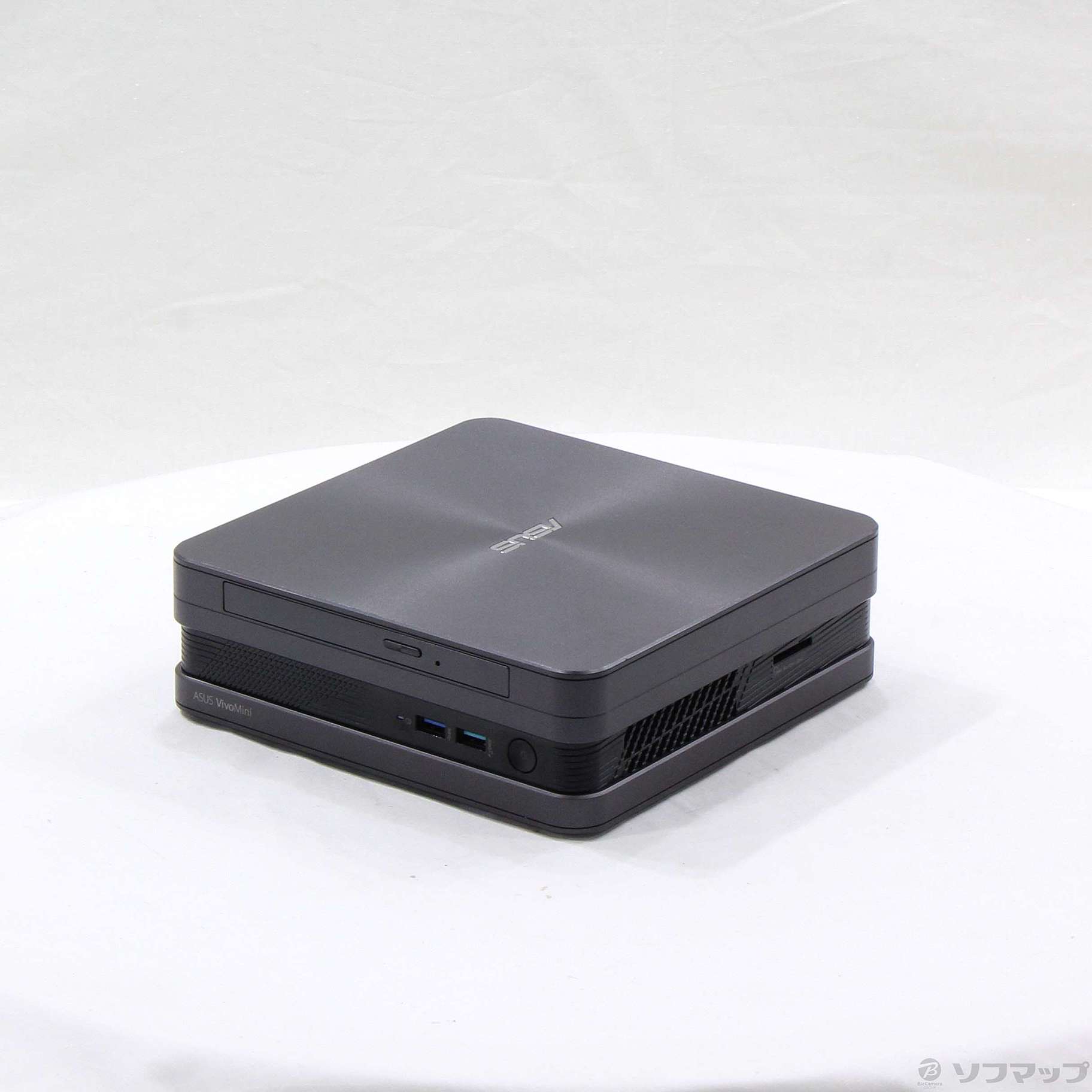 中古】〔展示品〕 VivoMini VC65-C1 VC65-C1G5011ZN グレー 〔Windows