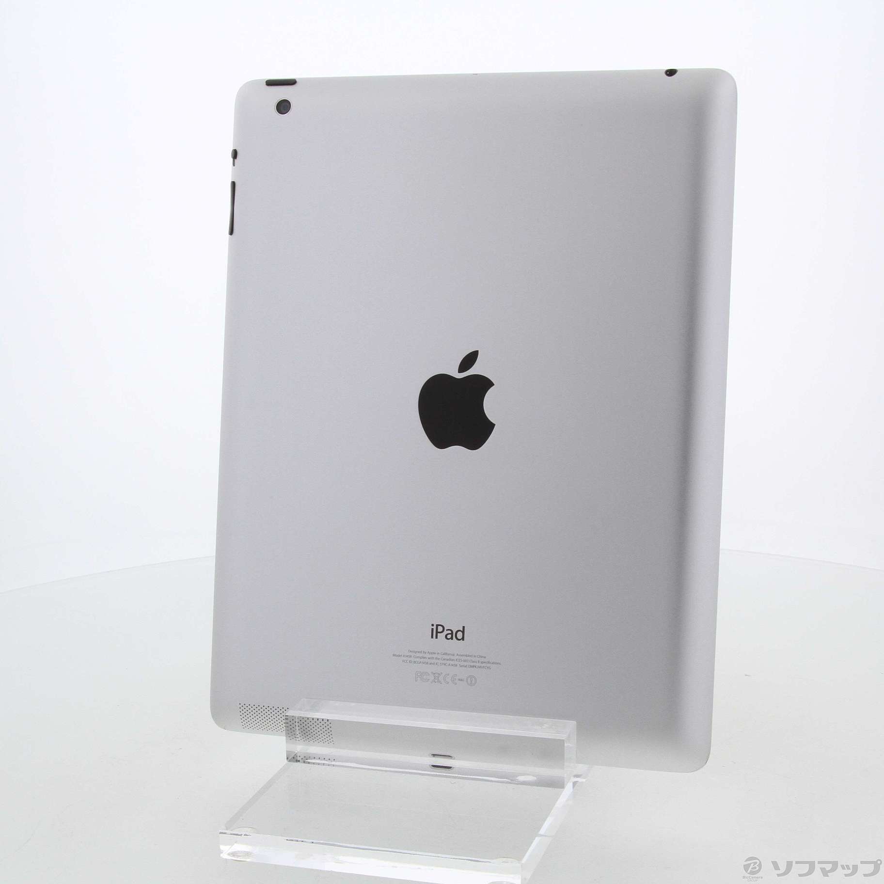 中古】iPad 第4世代 128GB ホワイト ME393J／A Wi-Fi [2133039921294