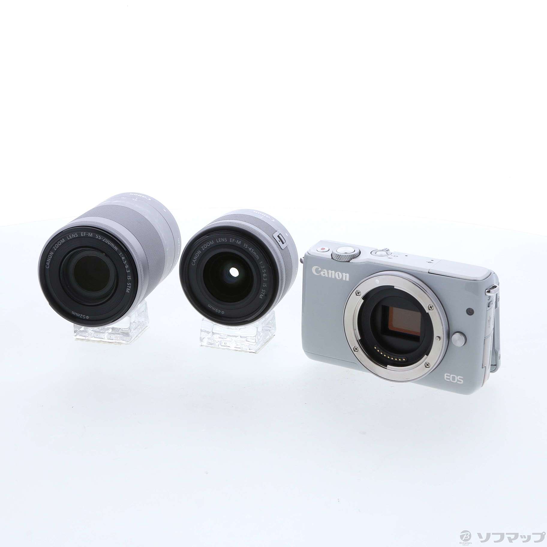 Canon EOS M10【ミラーレス一眼カメラ】 ダブルズームキット