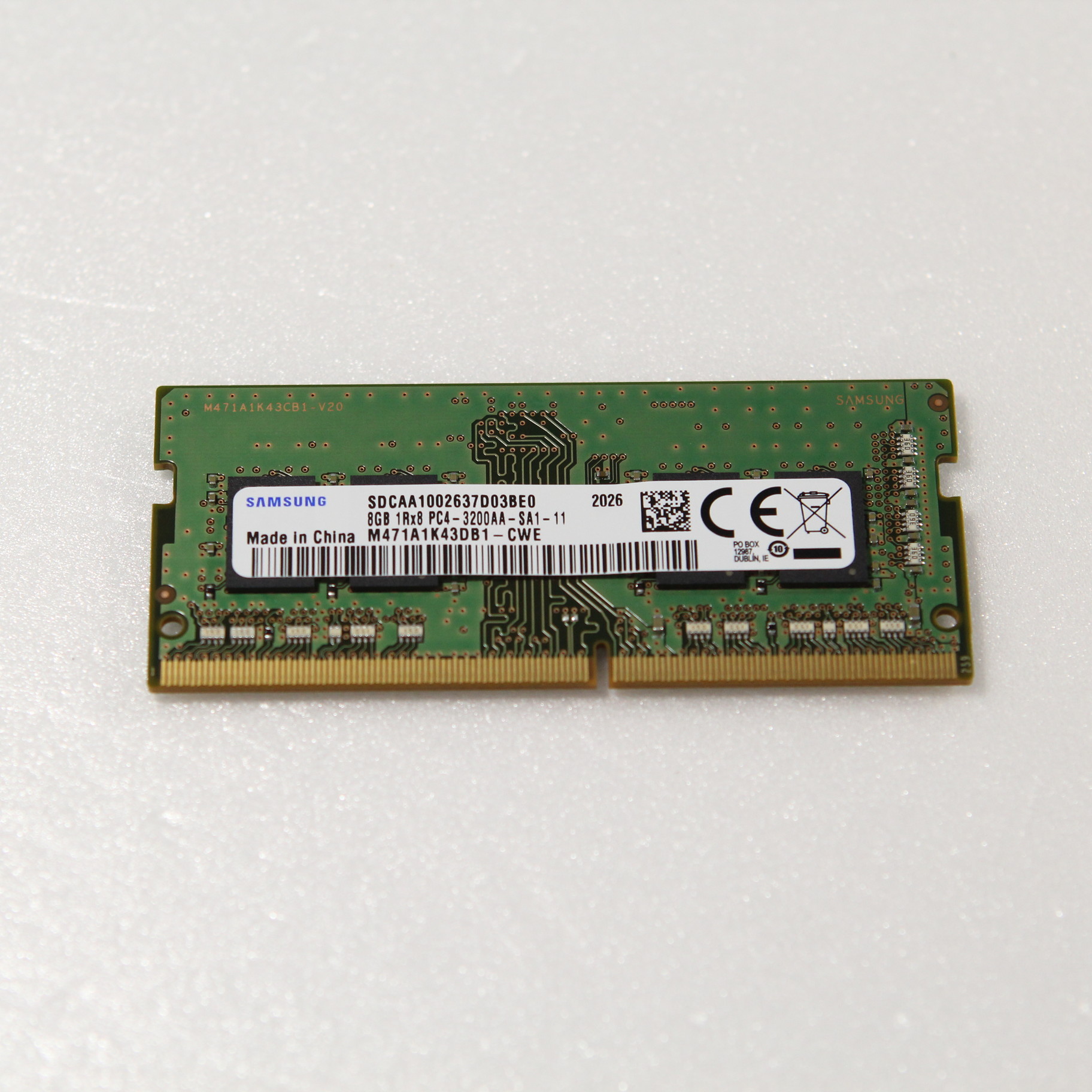 中古】260P PC4-25600 DDR4-3200 8GB [2133039927579] - リコレ