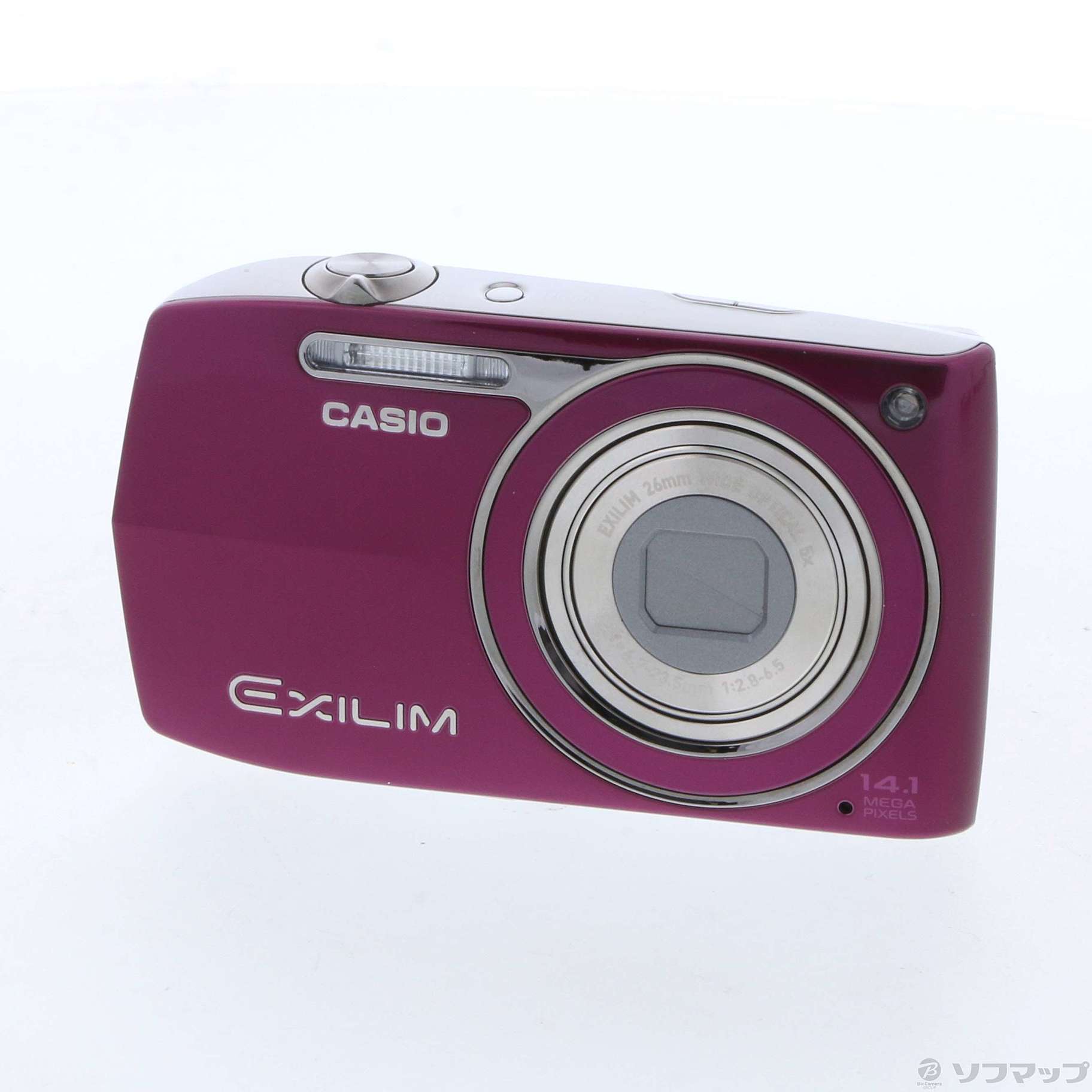 中古】EXILIM ZOOM EX-Z2300 (1410万画素／5倍／パープル／SDHC