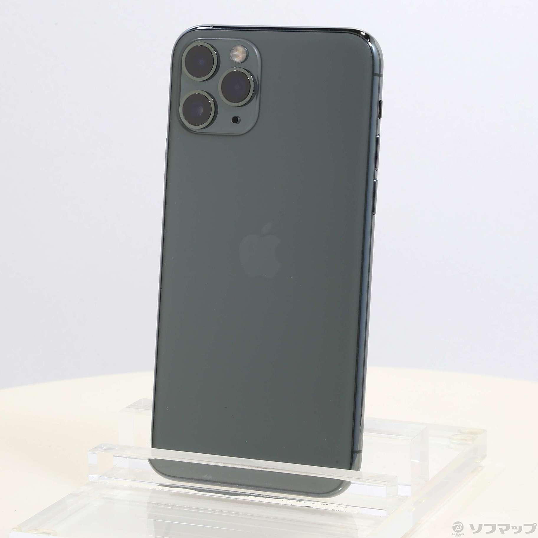値下げiPhone11 Pro 64GB 中古】iPhone11 Pro 64GB ミッドナイトグリーン MWC62J／A SIM