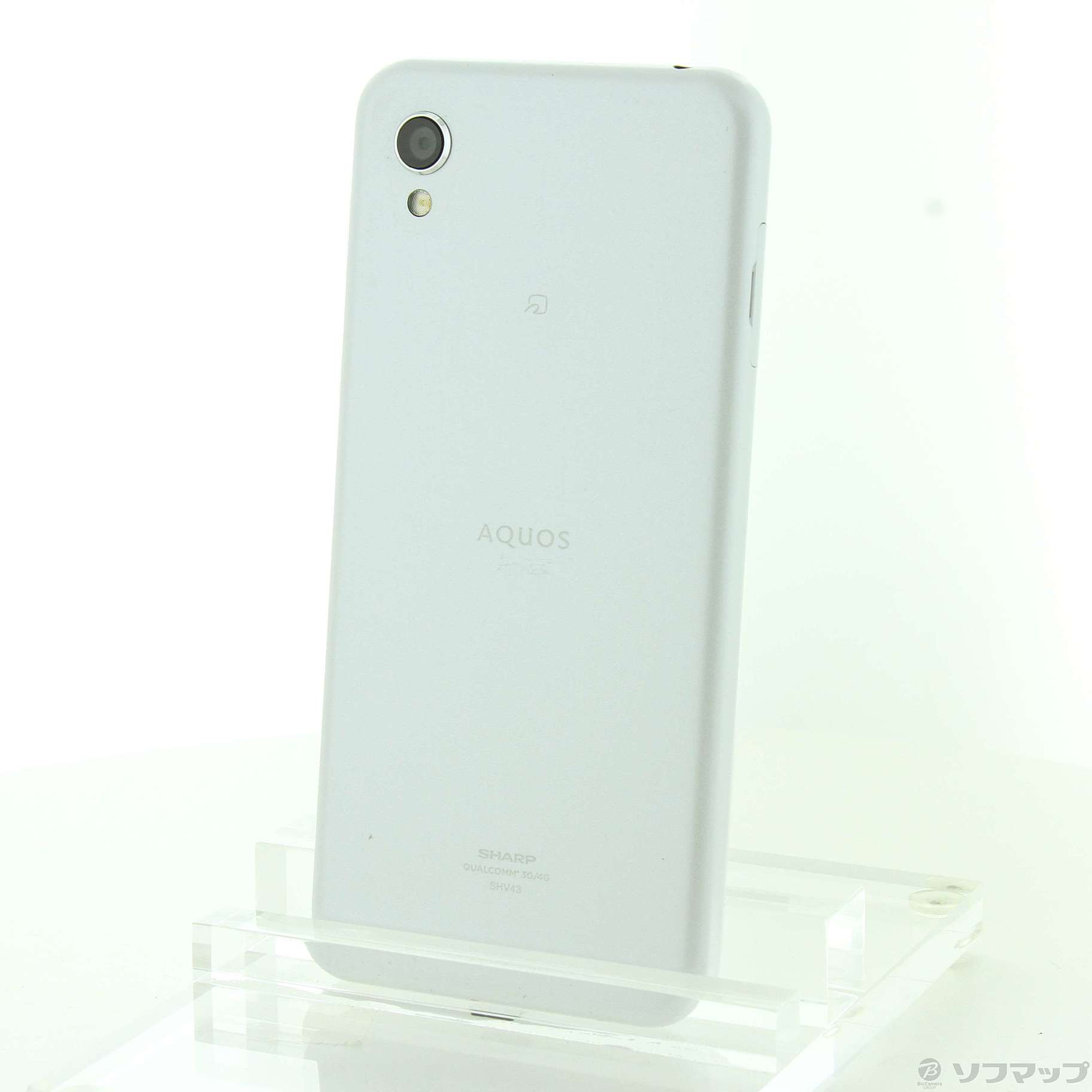 中古】AQUOS sense2 32GB シルキーホワイト SHV43 auロック解除SIM