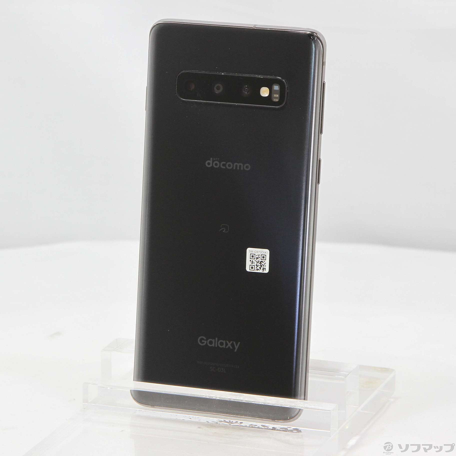 中古】GALAXY S10 128GB プリズムブラック SC-03L docomoロック解除SIM