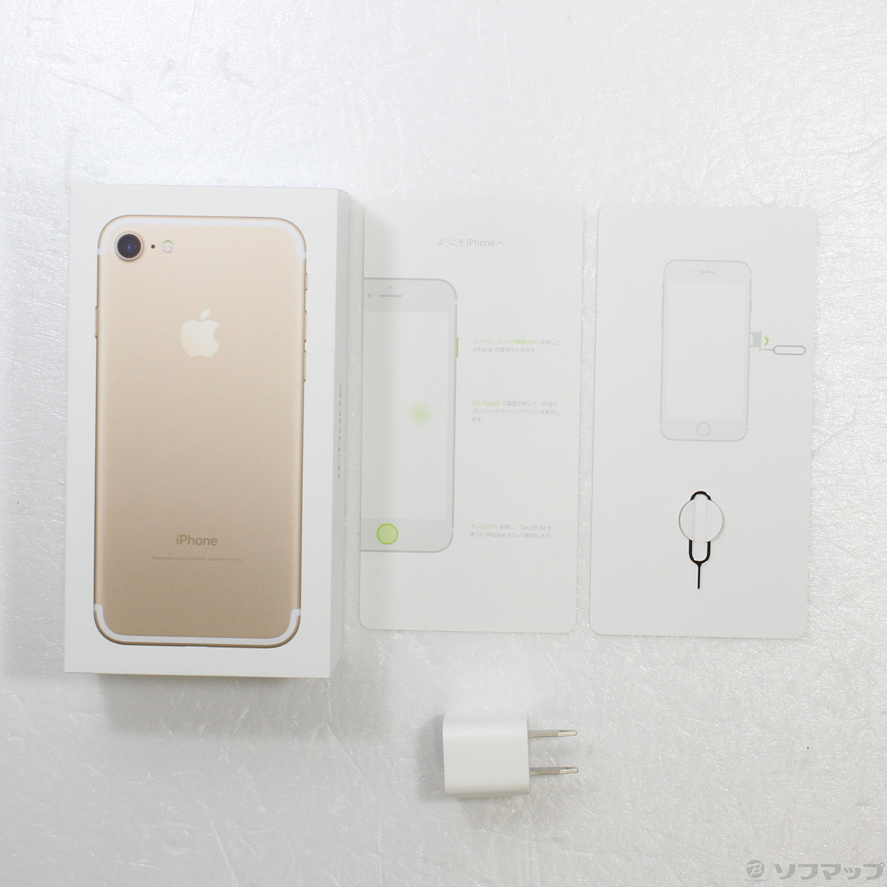 中古】iPhone7 32GB ゴールド MNCG2J／A SIMフリー 〔ネットワーク利用 