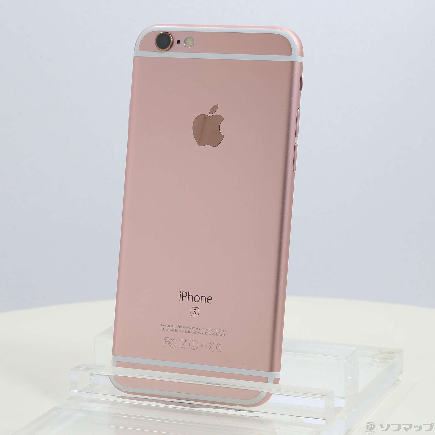 美品 iPhone6s 64gb 長い simロック解除済み ローズゴールド