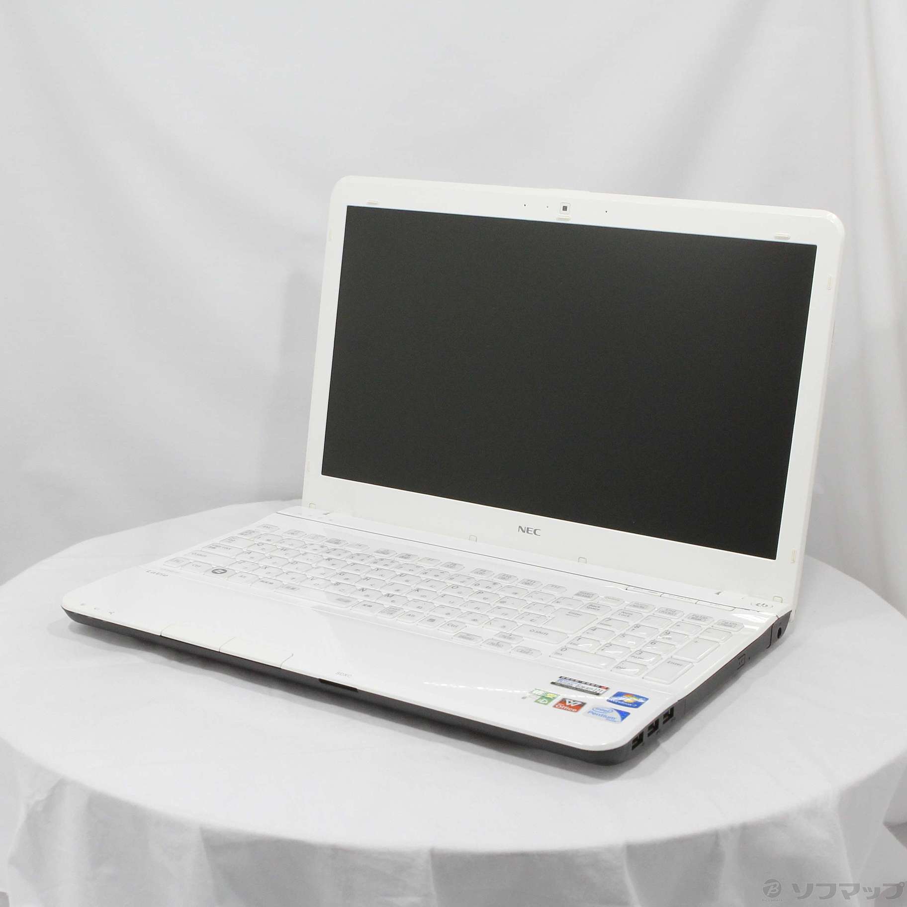 格安安心パソコン LaVie S PC-LS150HS1KSW クロスホワイト ※バッテリー完全消耗