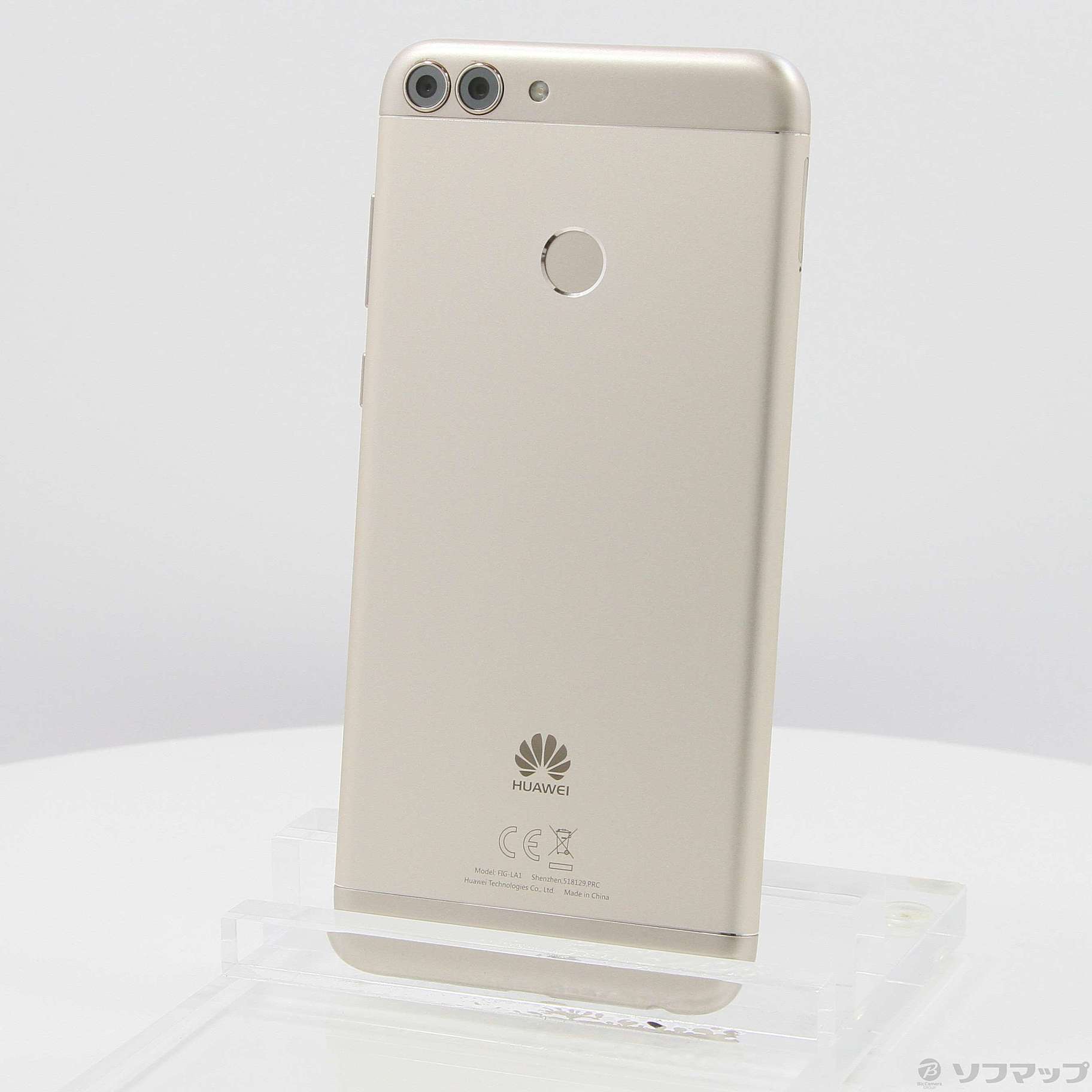 中古】HUAWEI nova lite2 32GB ゴールド FIG-LA1 SIMフリー