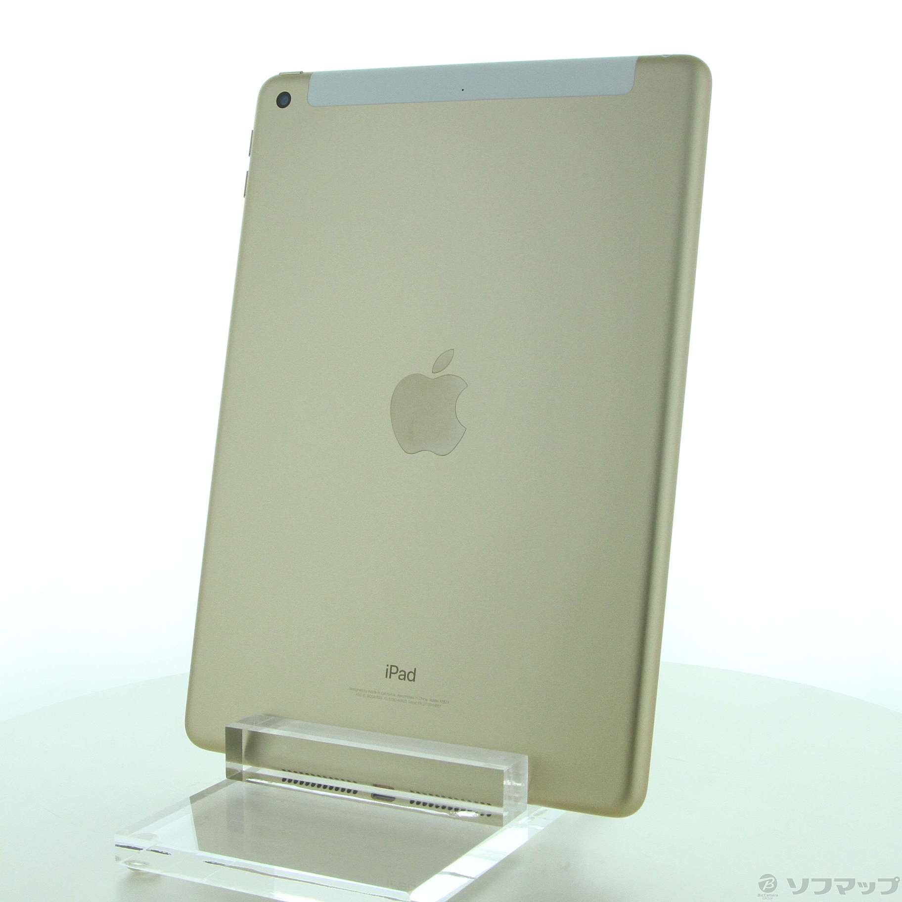 中古】iPad 第5世代 32GB ゴールド NPG42J／A SIMフリー