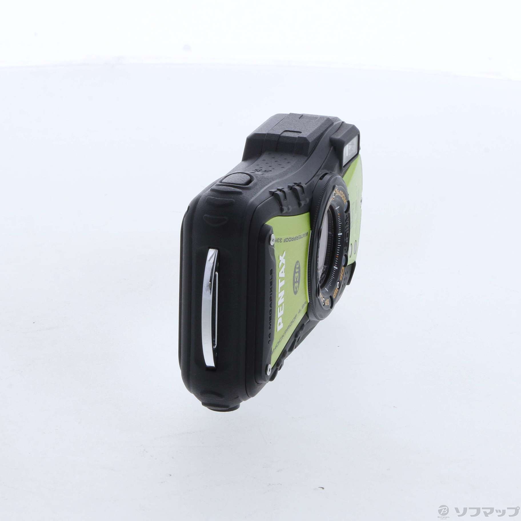 中古】Optio WG-1 GPS (1400万画素／5倍／防水／グリーン／SDXC