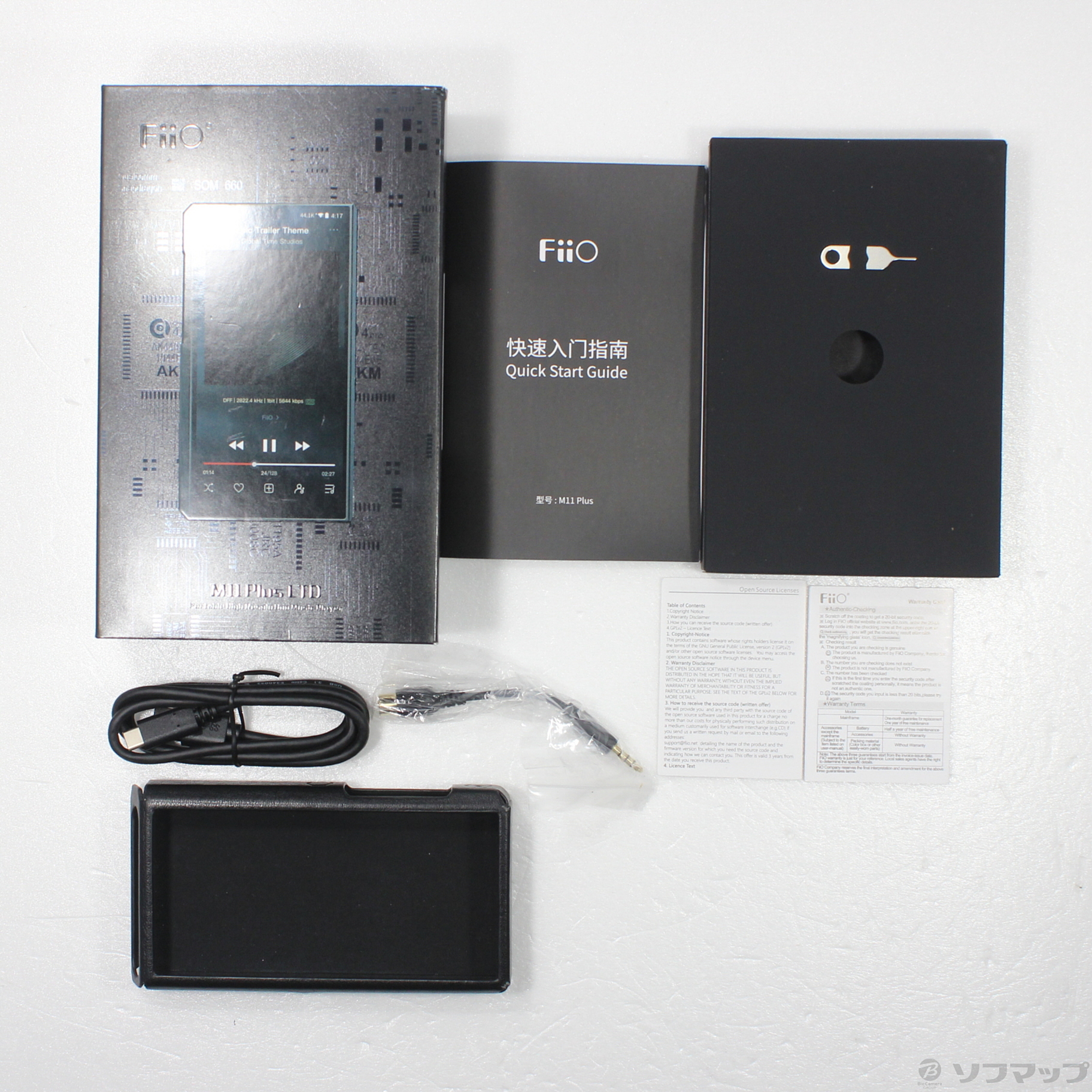 Fiio M11 Plus LTD メモリ64GB+microSD FIO-M11PL-AA-LTD-B