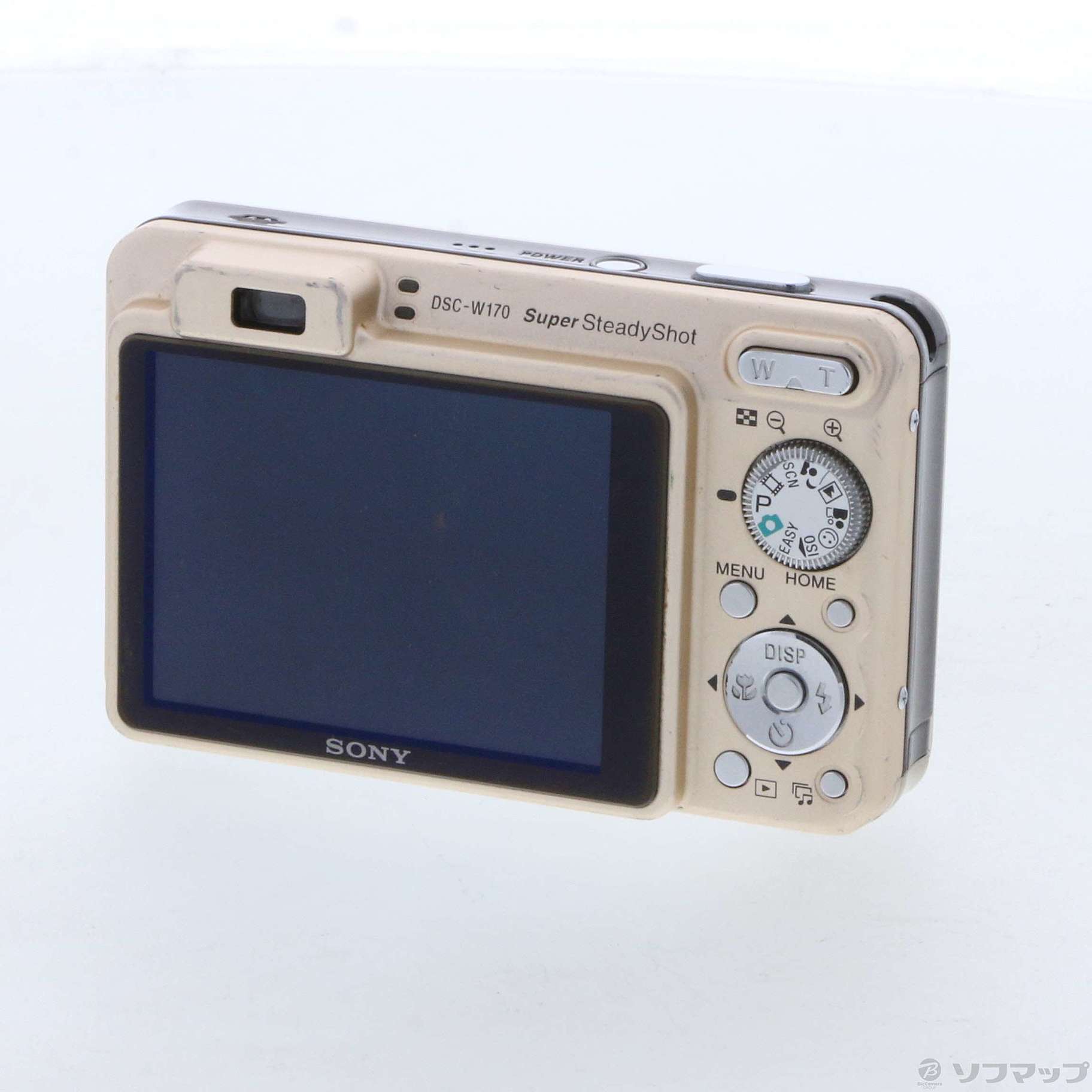 レビューで送料無料】 ジャンク SONY サイバーショット DSC-W170 デジタルカメラ ゴールド