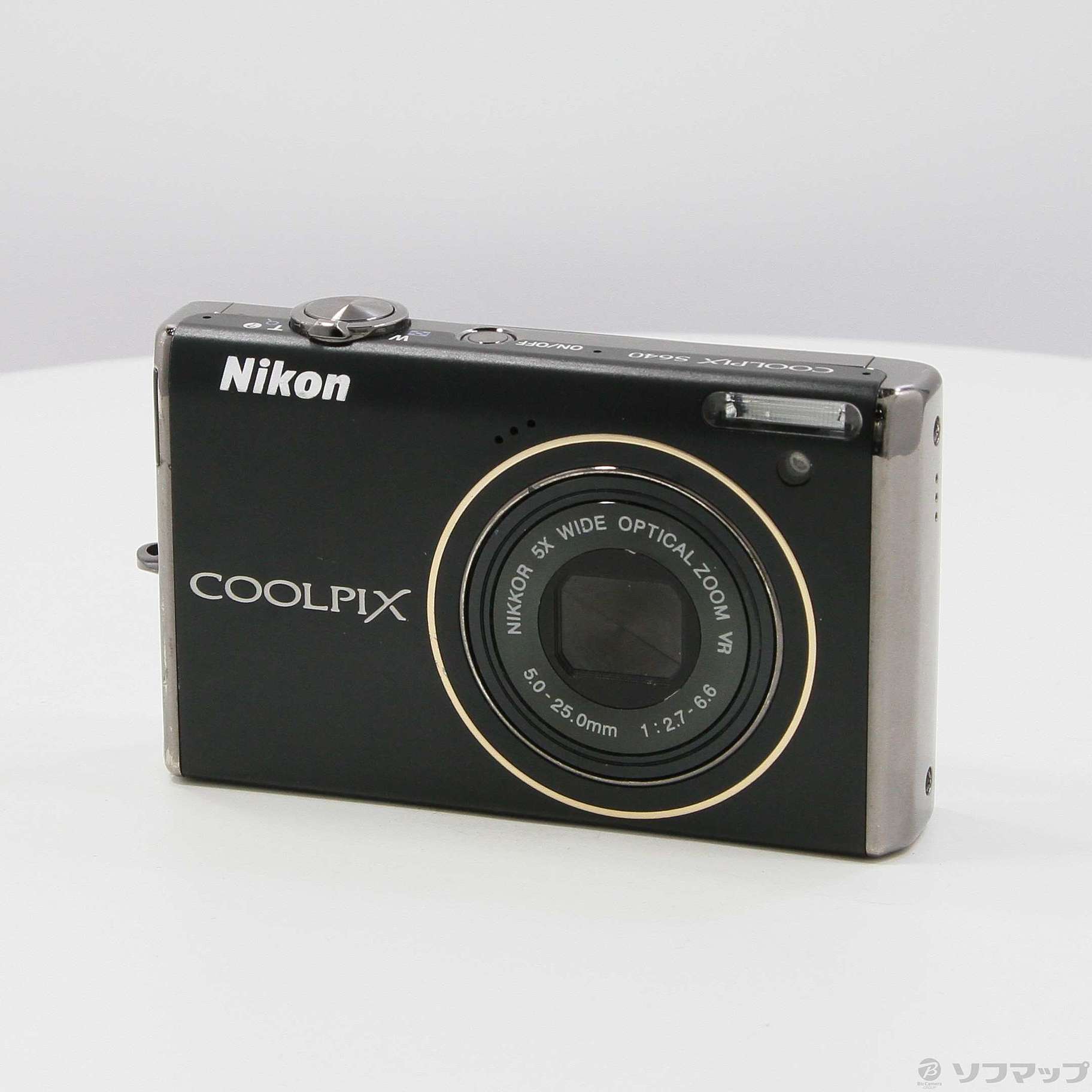 COOLPIX S640 (1200万画素／5倍ズーム／ディープブラック)