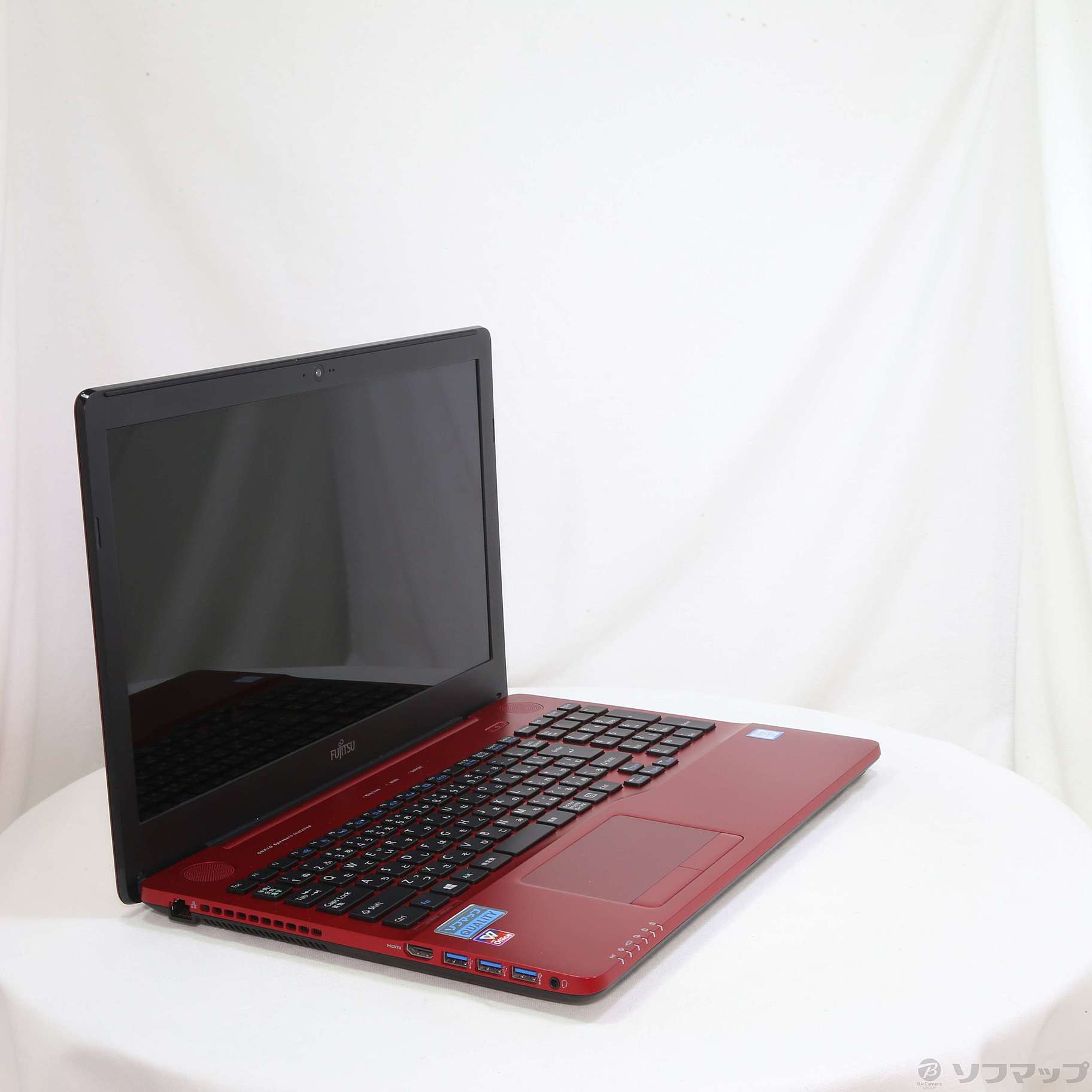富士通 LIFEBOOK AH45/A3 ノートパソコン ルビーレッド