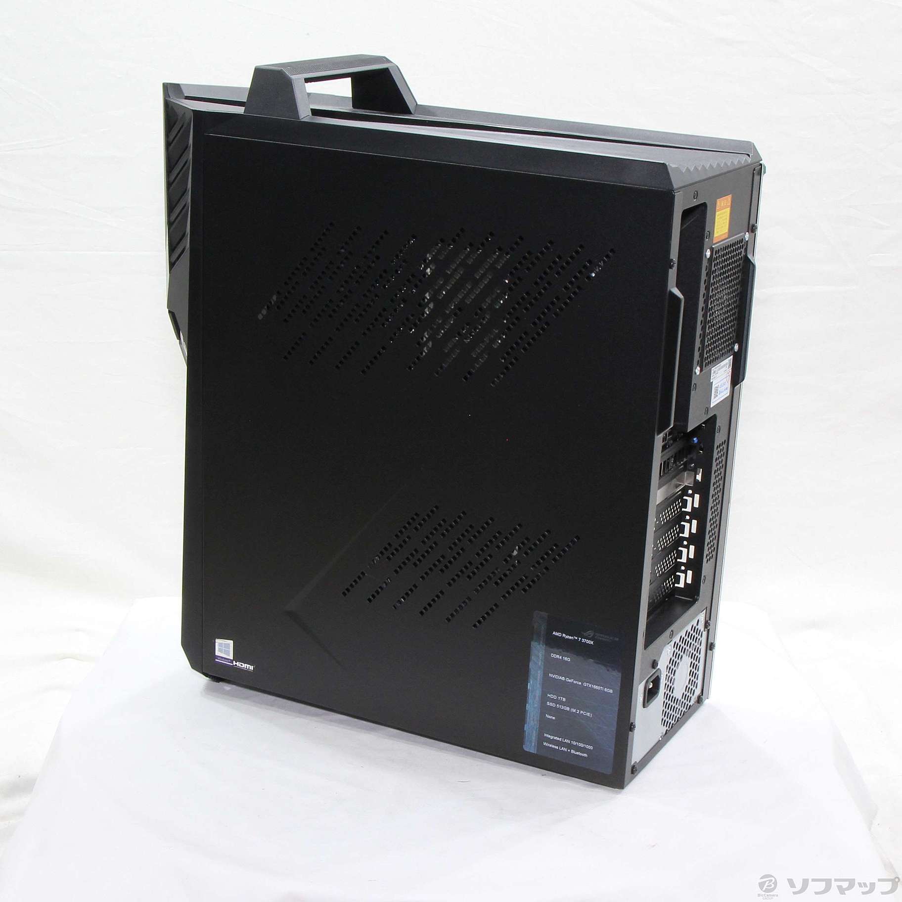 中古】ROG STRIX G15DH G15DH-R7G1660TI スターブラック 〔Windows 10