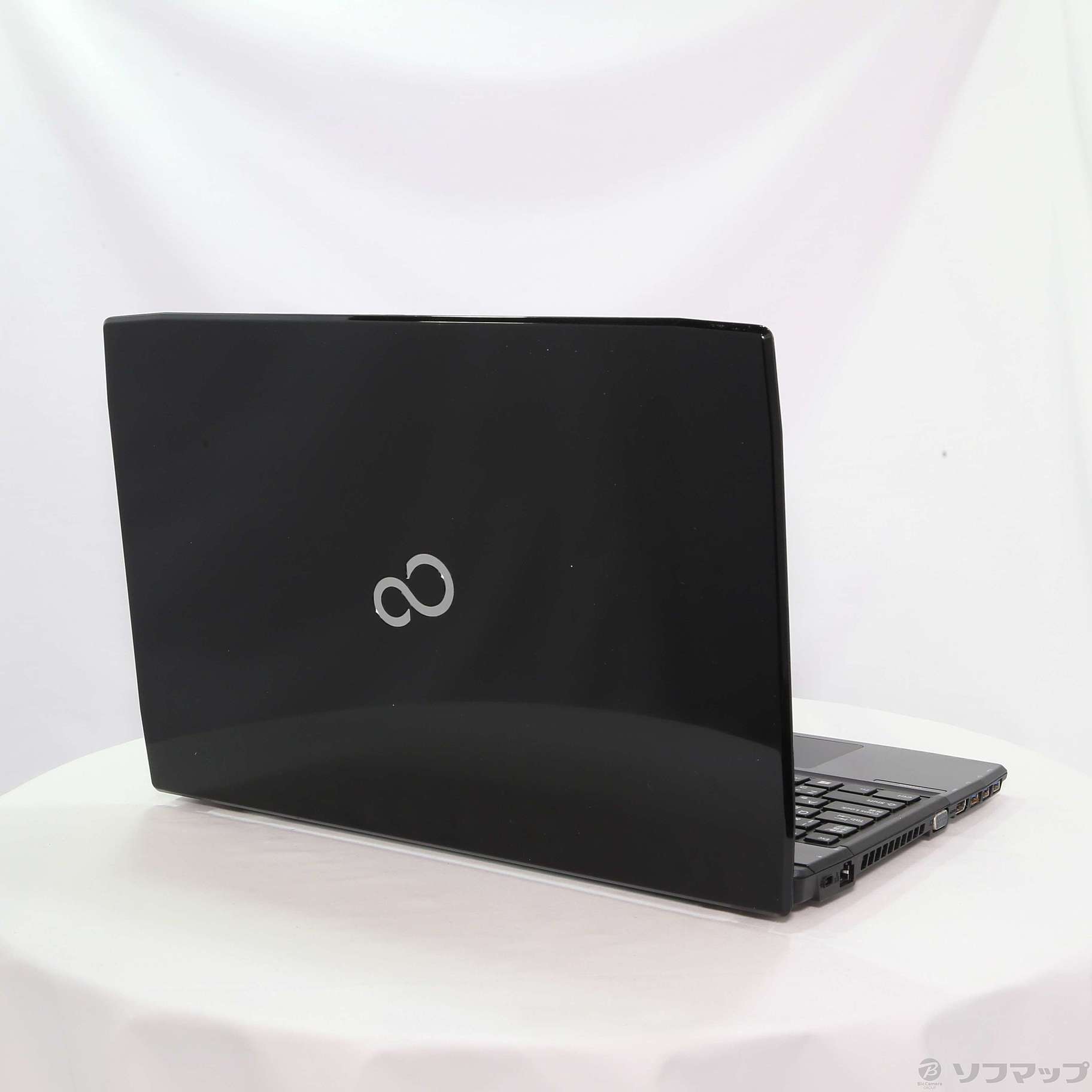 中古】格安安心パソコン LIFEBOOK WA1／S FMVWSA1B シャイニーブラック 