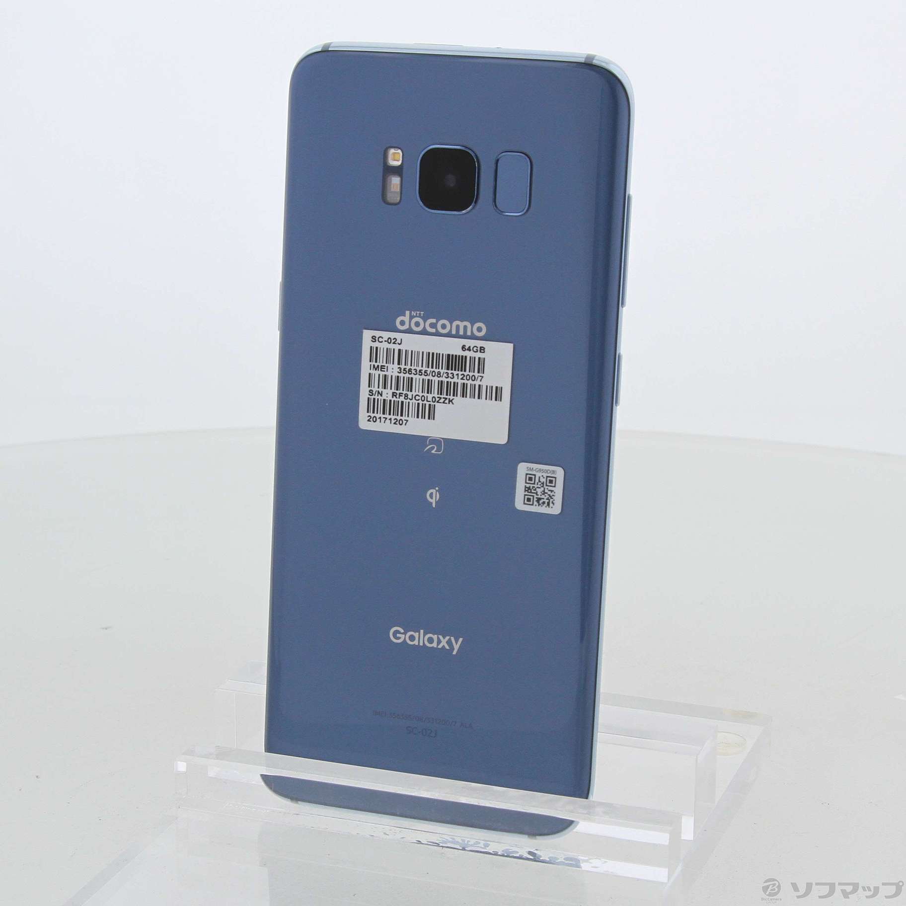 docomo Galaxy S8 SC-02J ブルー blue ドコモ｜スマートフォン/携帯電話
