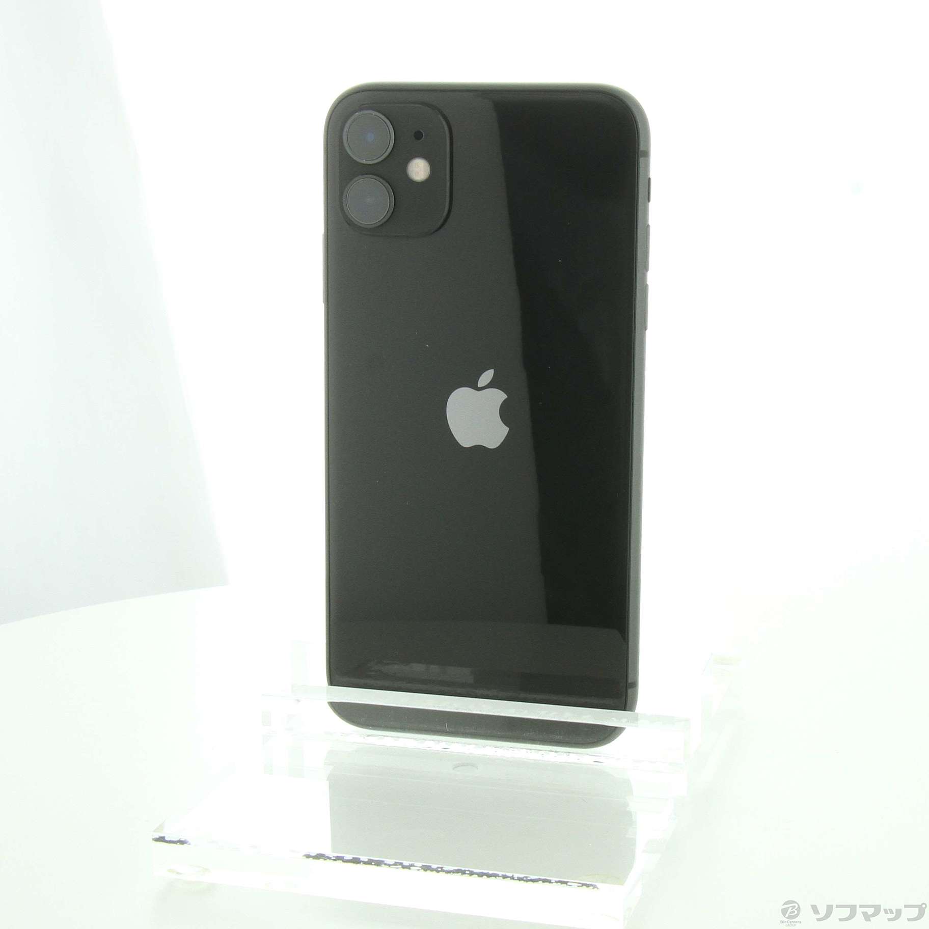 中古】セール対象品 iPhone11 64GB ブラック MWLT2J／A SIMフリー ◇07