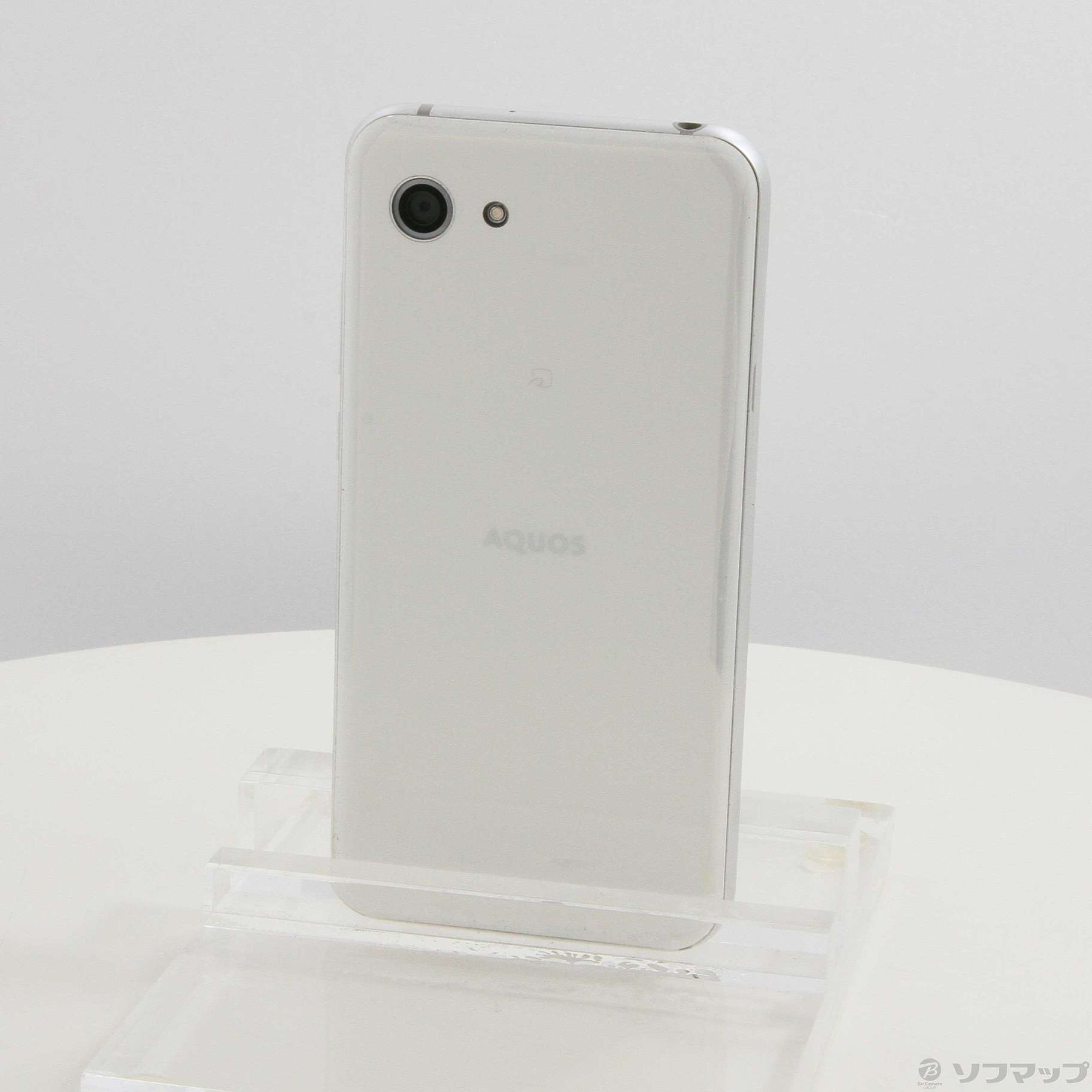 中古】AQUOS R compact 32GB ムーンライトホワイト 701SH SoftBank ...
