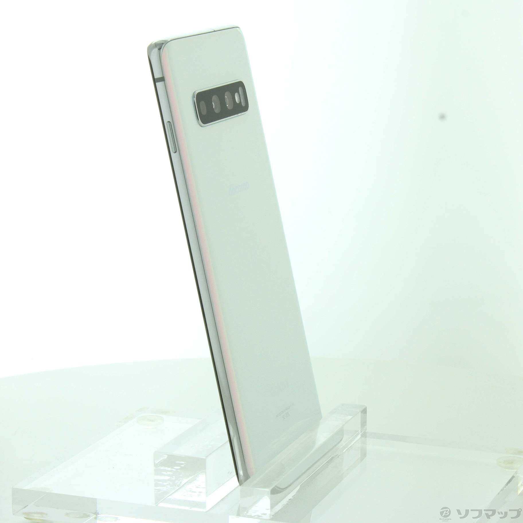 Galaxy - 超美品 SCV42 Galaxy S10＋ プリズムホワイト  M333 SIMロック解除済み SCV42 Galaxy S10+ ホワイト SIMロック解除済み 中古