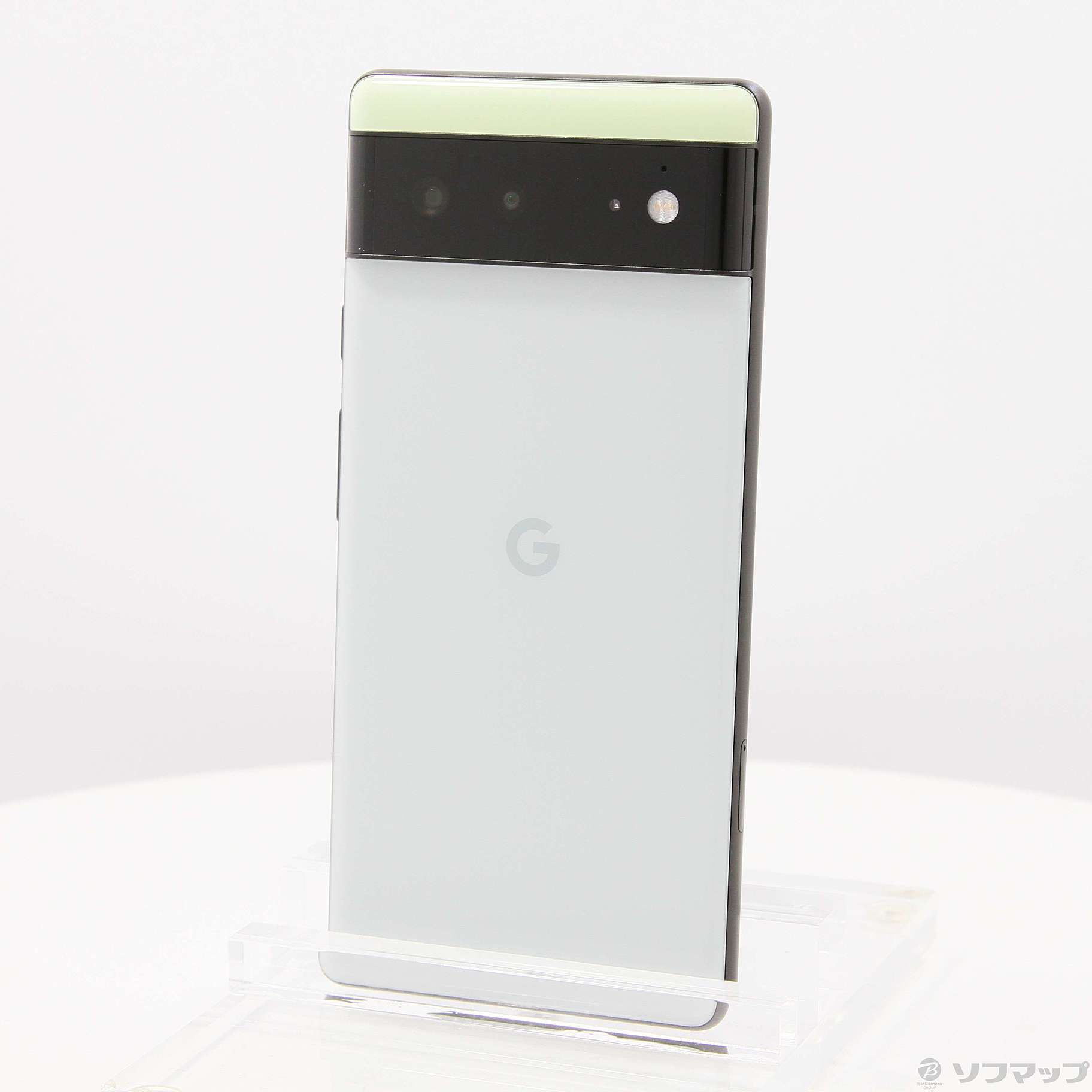 中古】Google Pixel 6 128GB ソーターシーフォーム GA02920 auロック