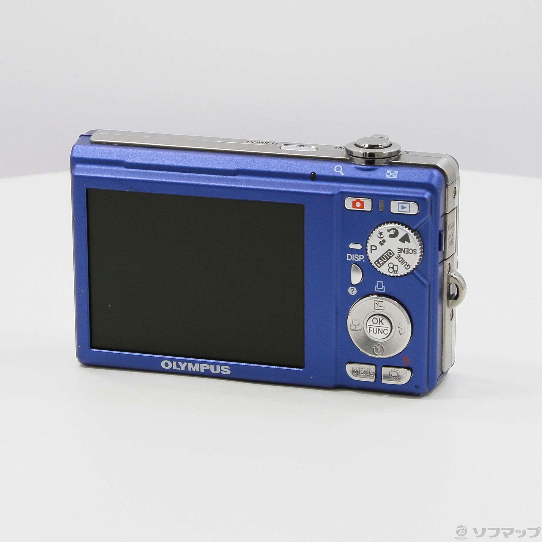 中古】CAMEDIA FE-370 ブルー [2133040068414] - リコレ