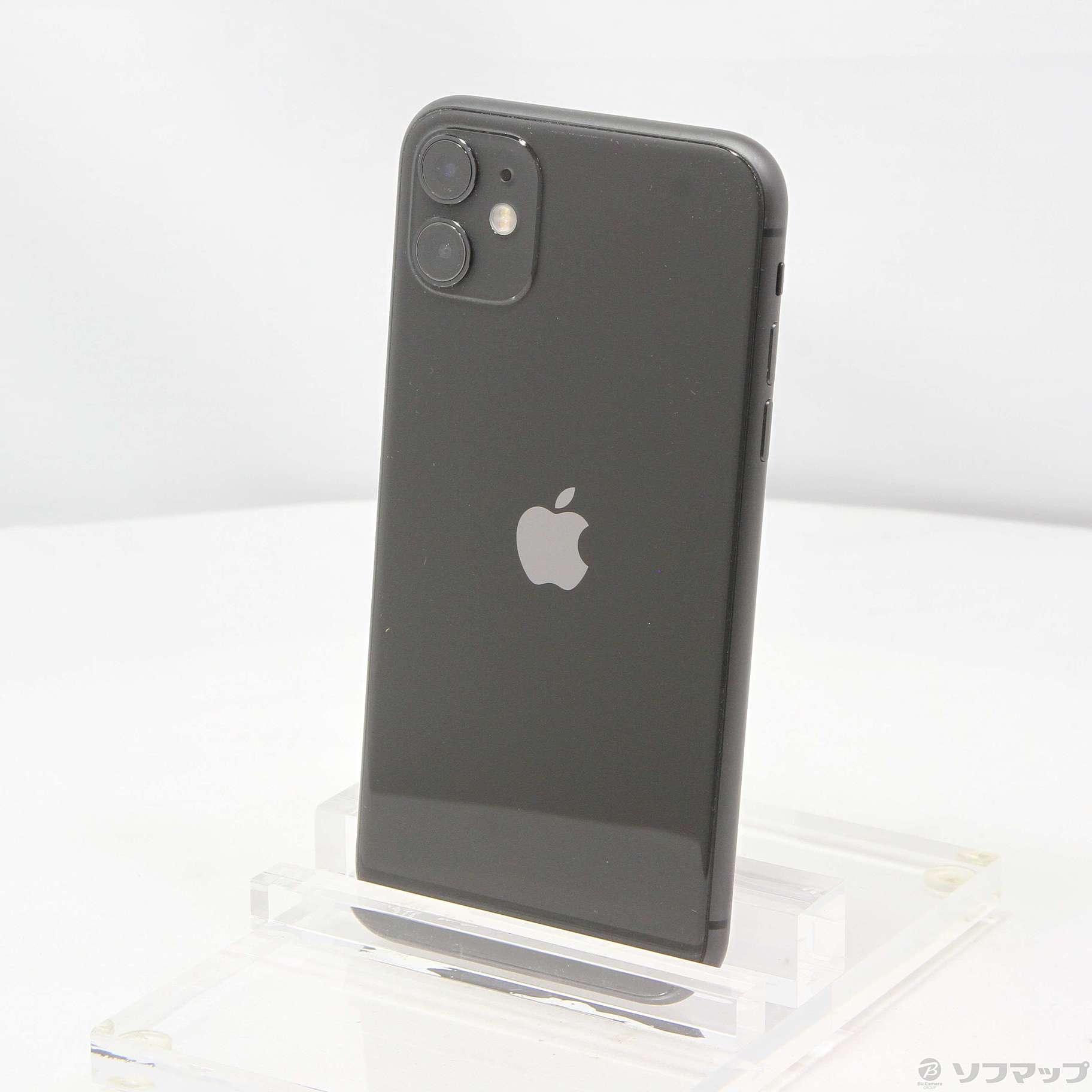 中古】iPhone11 64GB ブラック MHDA3J／A SIMフリー [2133040078154