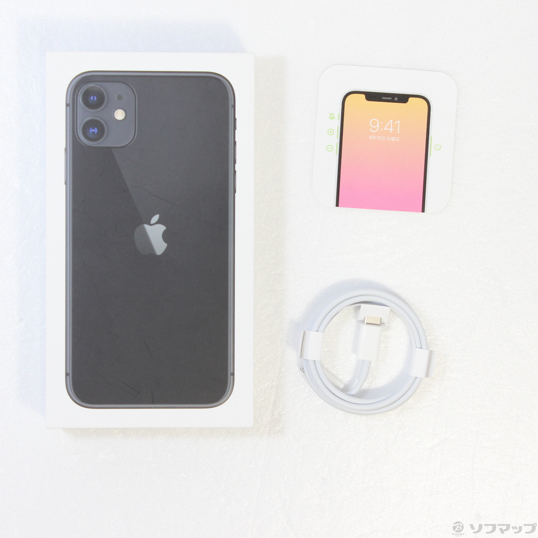 おまけ付未使用 Apple iPhone11 64GBブラック MHDA3J/A スストア