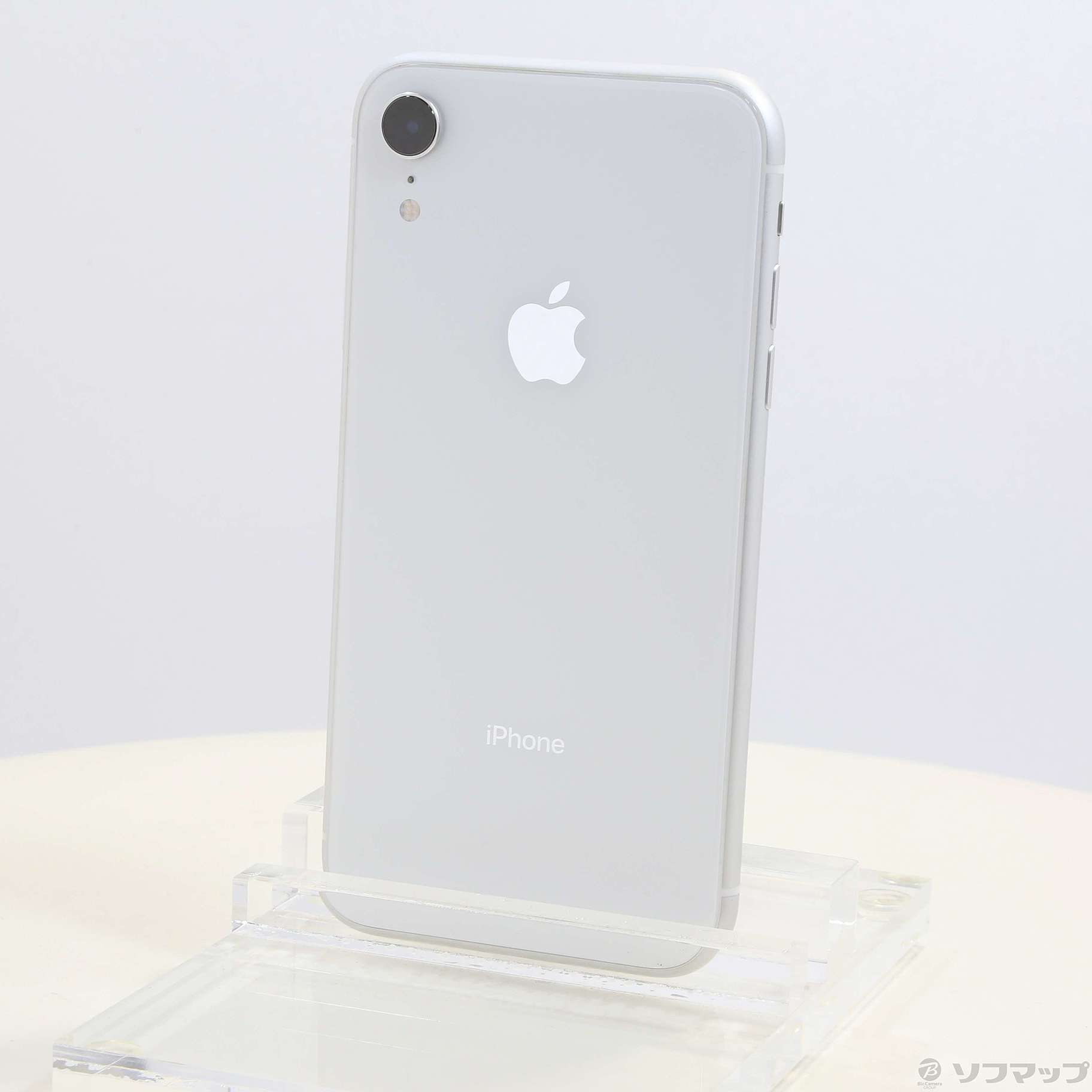 値下【美品】iphoneXR 128GB ホワイト SIMフリー