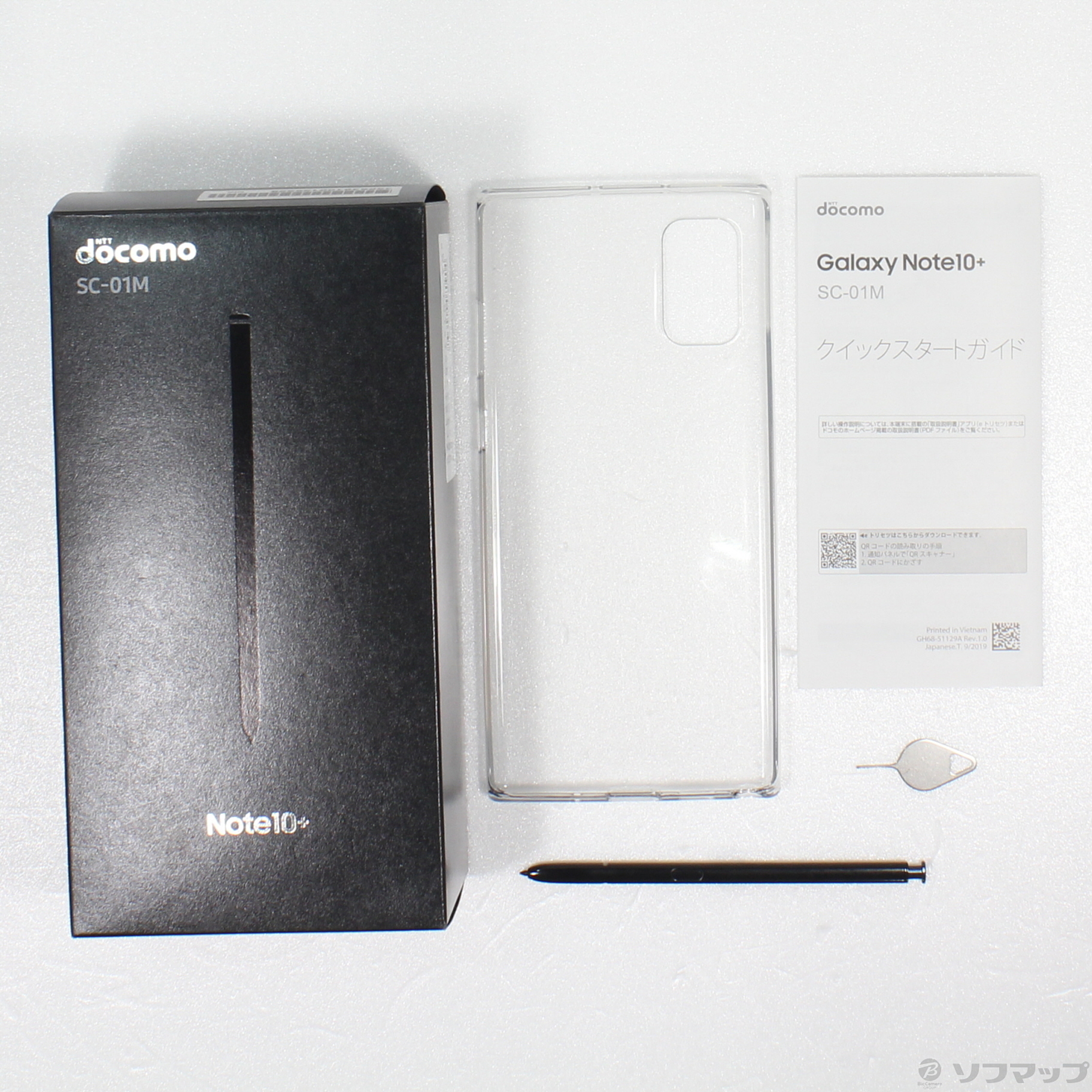 中古】GALAXY Note10+ 256GB オーラブラック SC-01M docomoロック解除