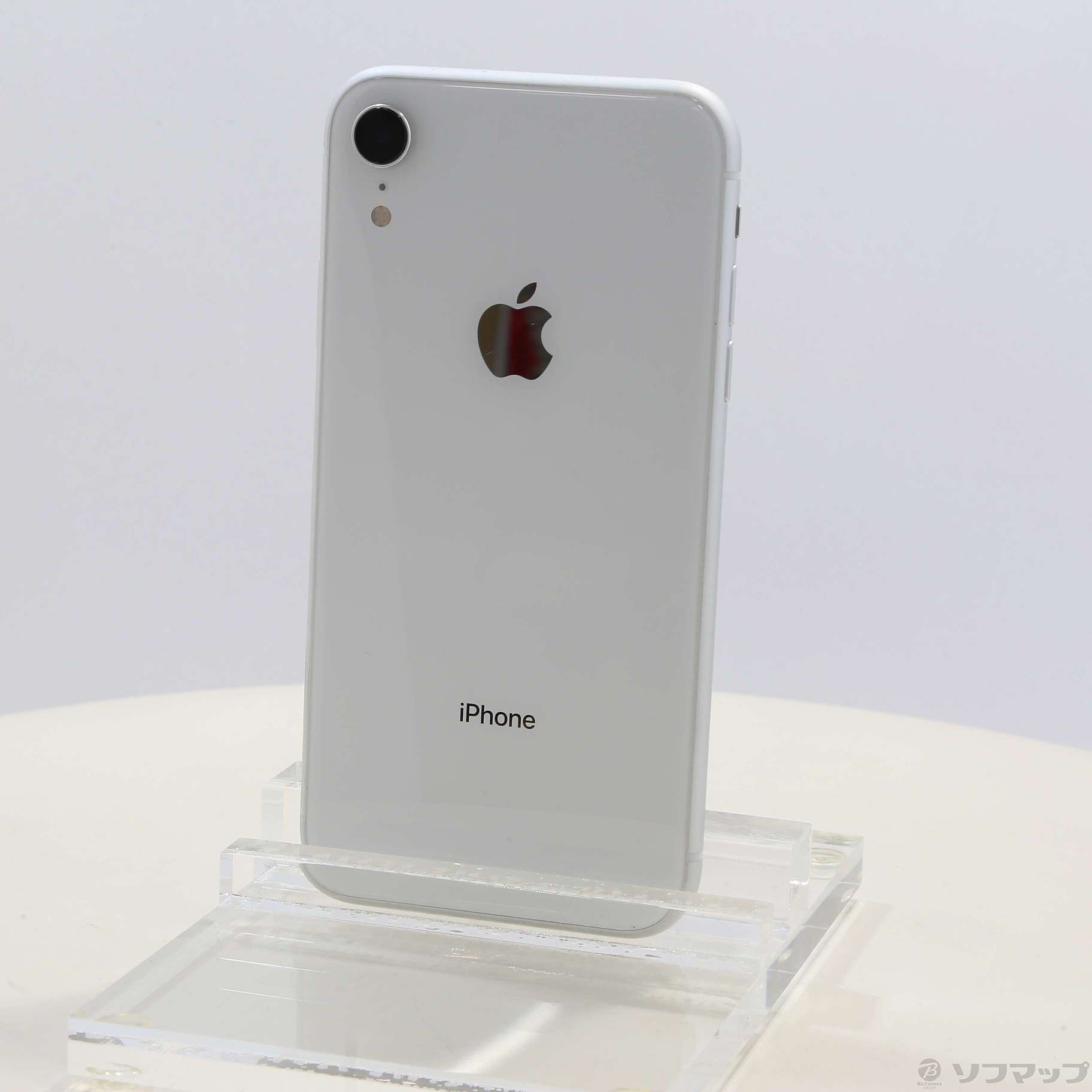 中古】セール対象品 iPhoneXR 64GB ホワイト NT032J／A SIMフリー ◇07 