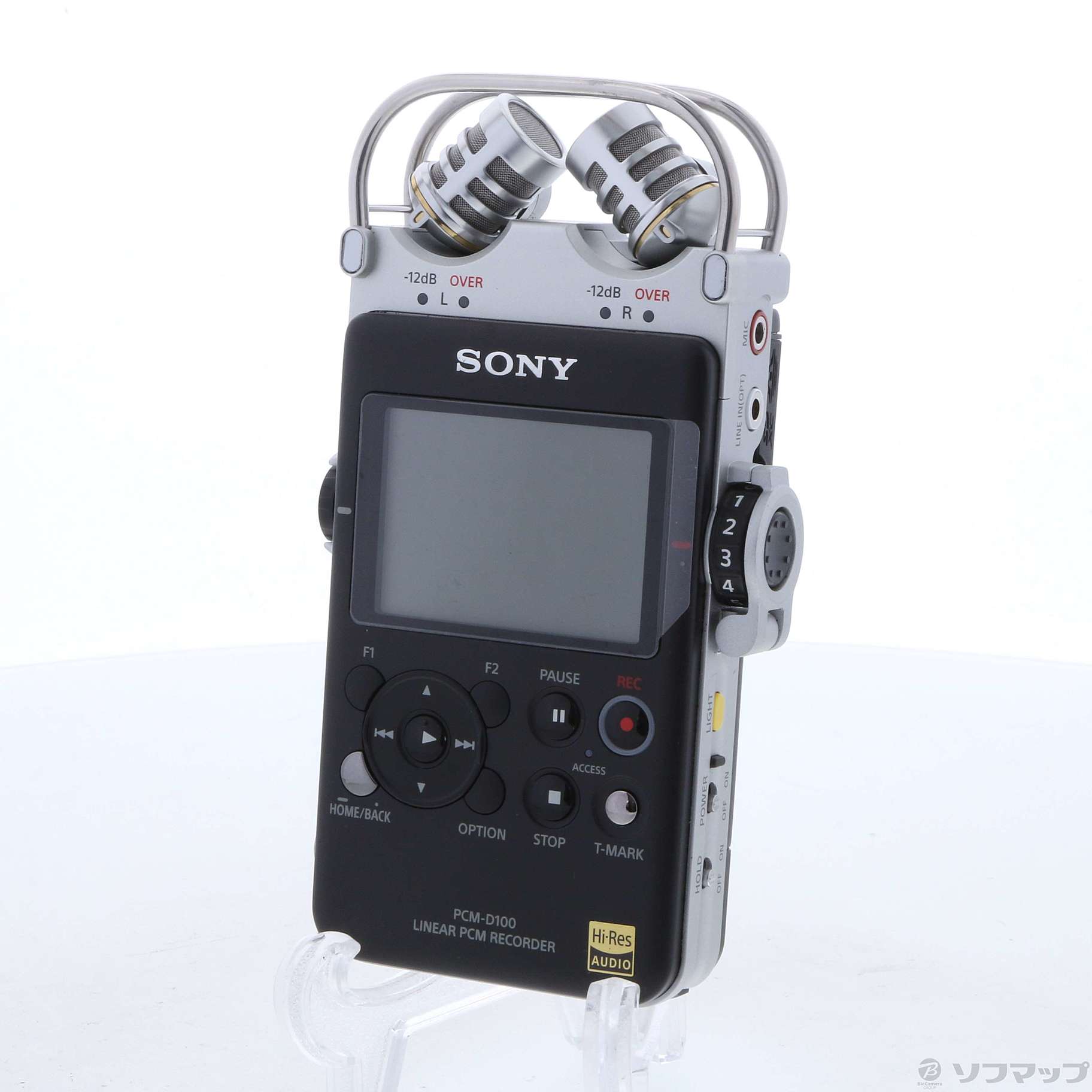 【中古】PCM-D100 ブラック [2133040091832] - リコレ！|ビックカメラグループ ソフマップの中古通販サイト