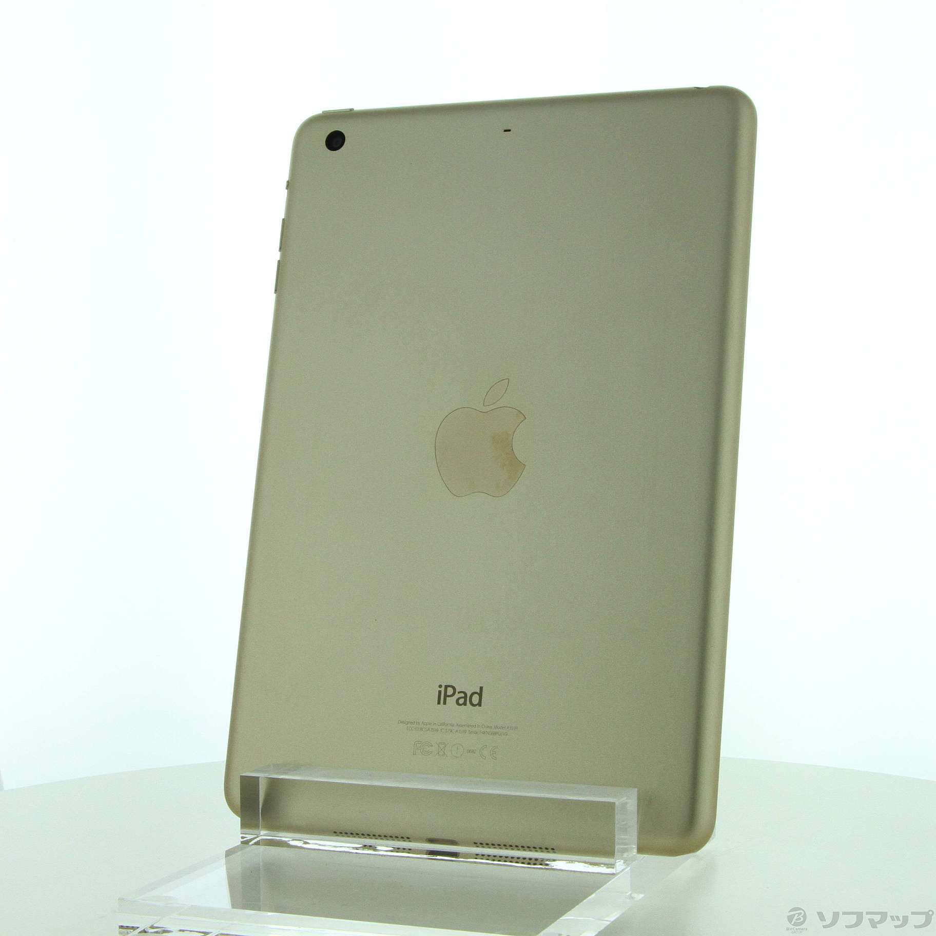 中古】iPad mini 3 128GB ゴールド MGYK2J／A Wi-Fi [2133040099111