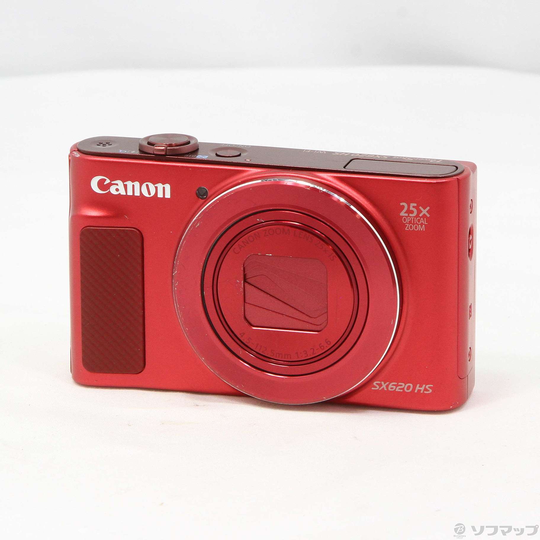 中古】PowerShot SX620 HS (2020万画素／25倍／レッド／SDXC