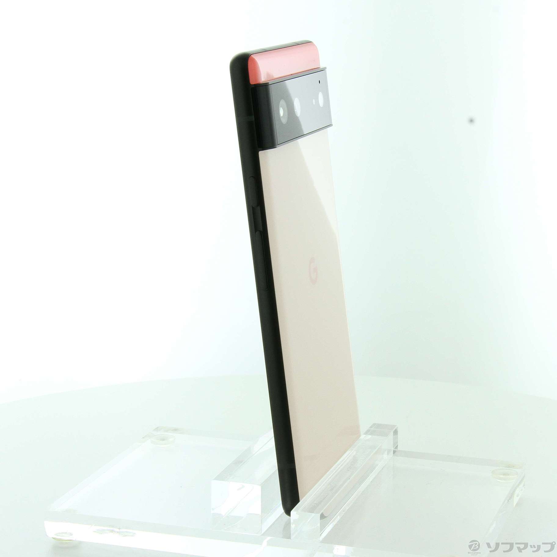 中古】Google Pixel 6 128GB カインダコラル GA02910 auロック解除SIM 