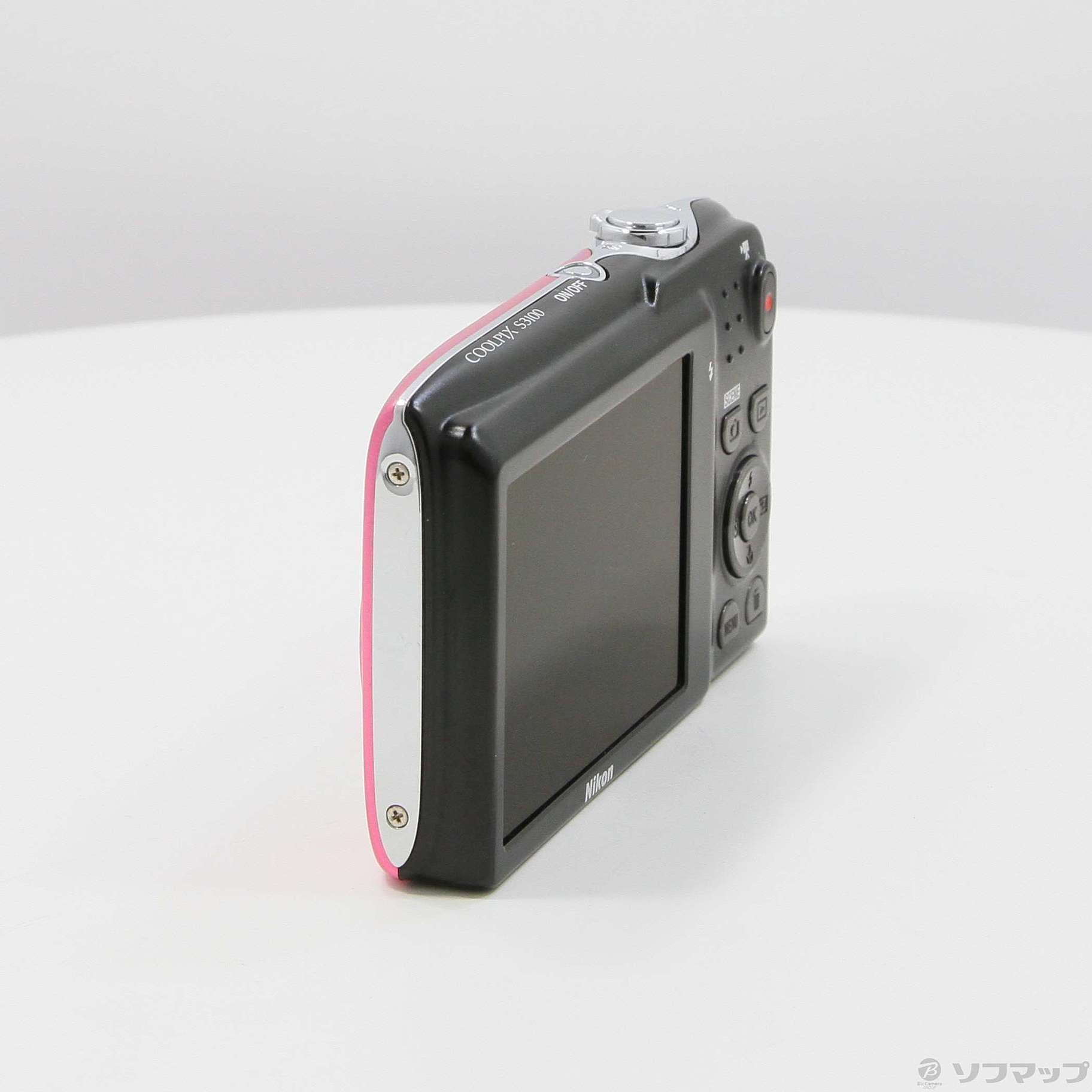 COOLPIX S3100 (1400万画素／5倍／フレッシュピンク／SDXC)