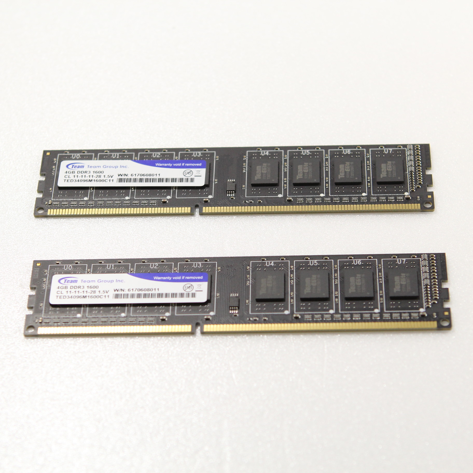 PC/タブレットTEAM DDR4 8x2GB 計16GB メモリ