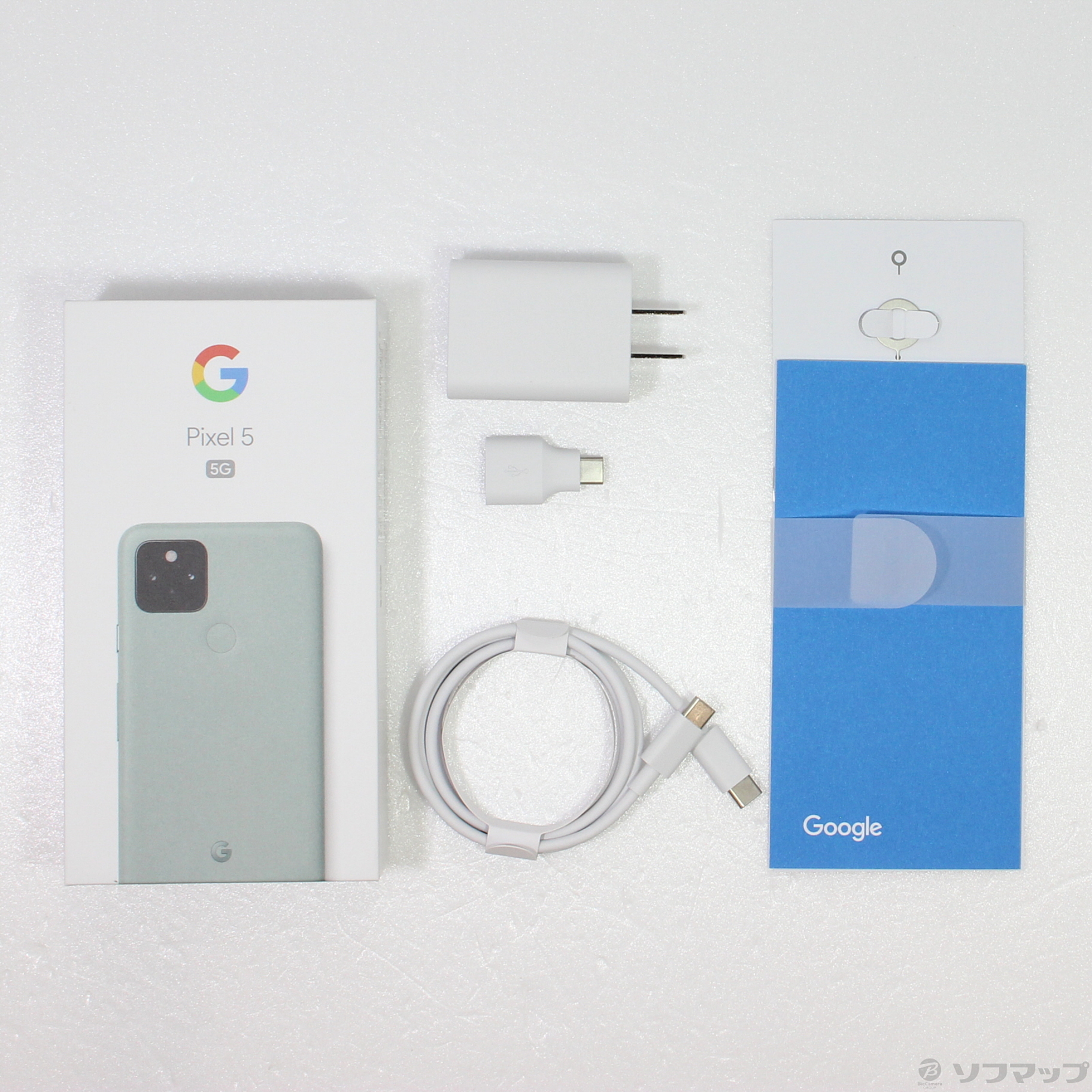 中古】Google Pixel 5 128GB ソータセージ G5NZ6 SoftBank