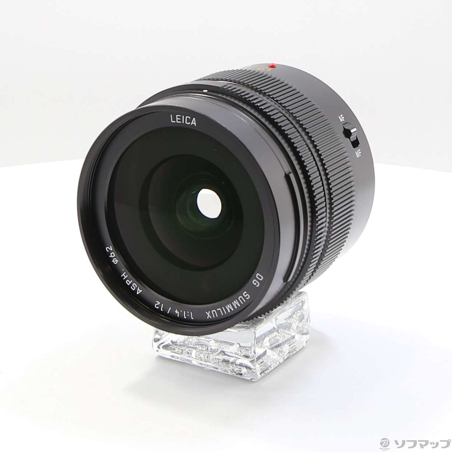 中古】セール対象品 LEICA DG SUMMILUX 12mm F1.4 ASPH (H-X012) ブラック [2133040120945] -  法人専用リコレ！|ソフマップの法人専用中古通販サイト