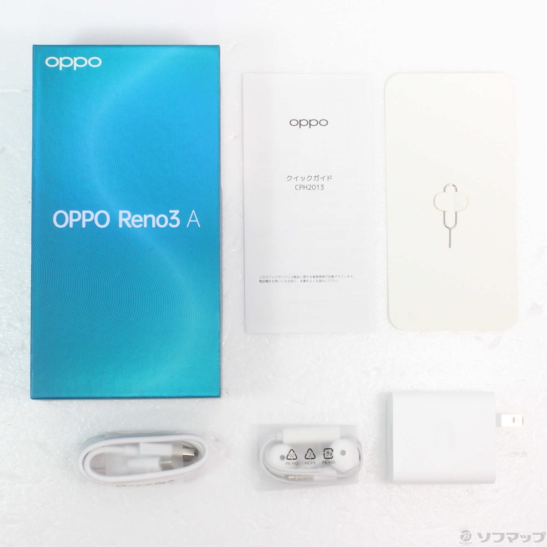 OPPO Reno3A white CPH2013WH SIMフリー - スマートフォン本体