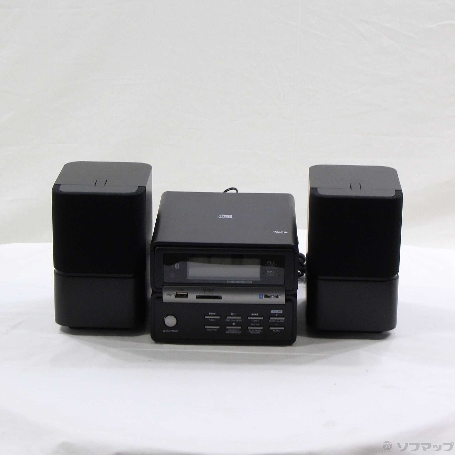 中古】〔展示品〕 ミニコンポ XR-BU30B ブラック [2133040141339