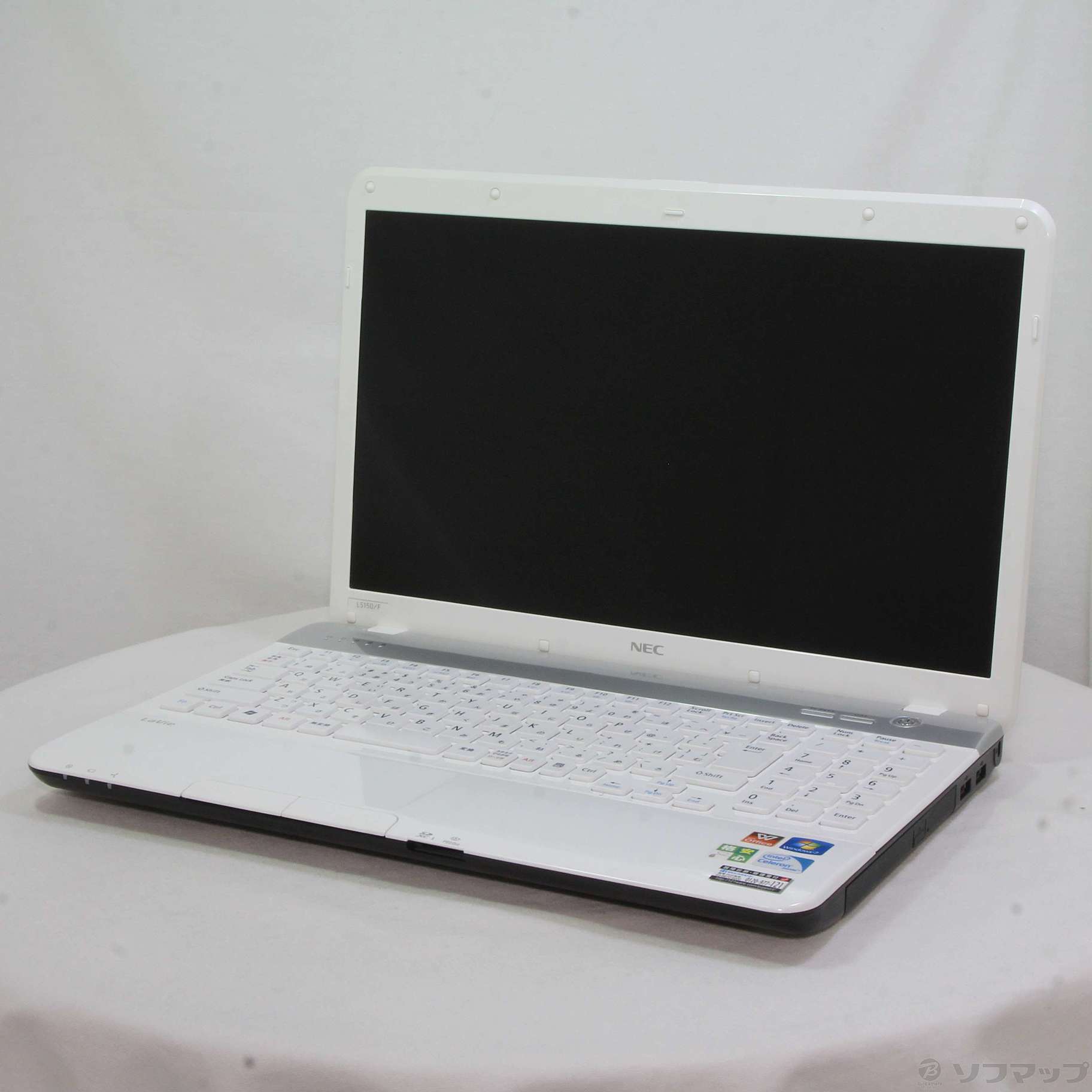 中古】格安安心パソコン LaVie S PC-LS150F2H4W エクストラホワイト 