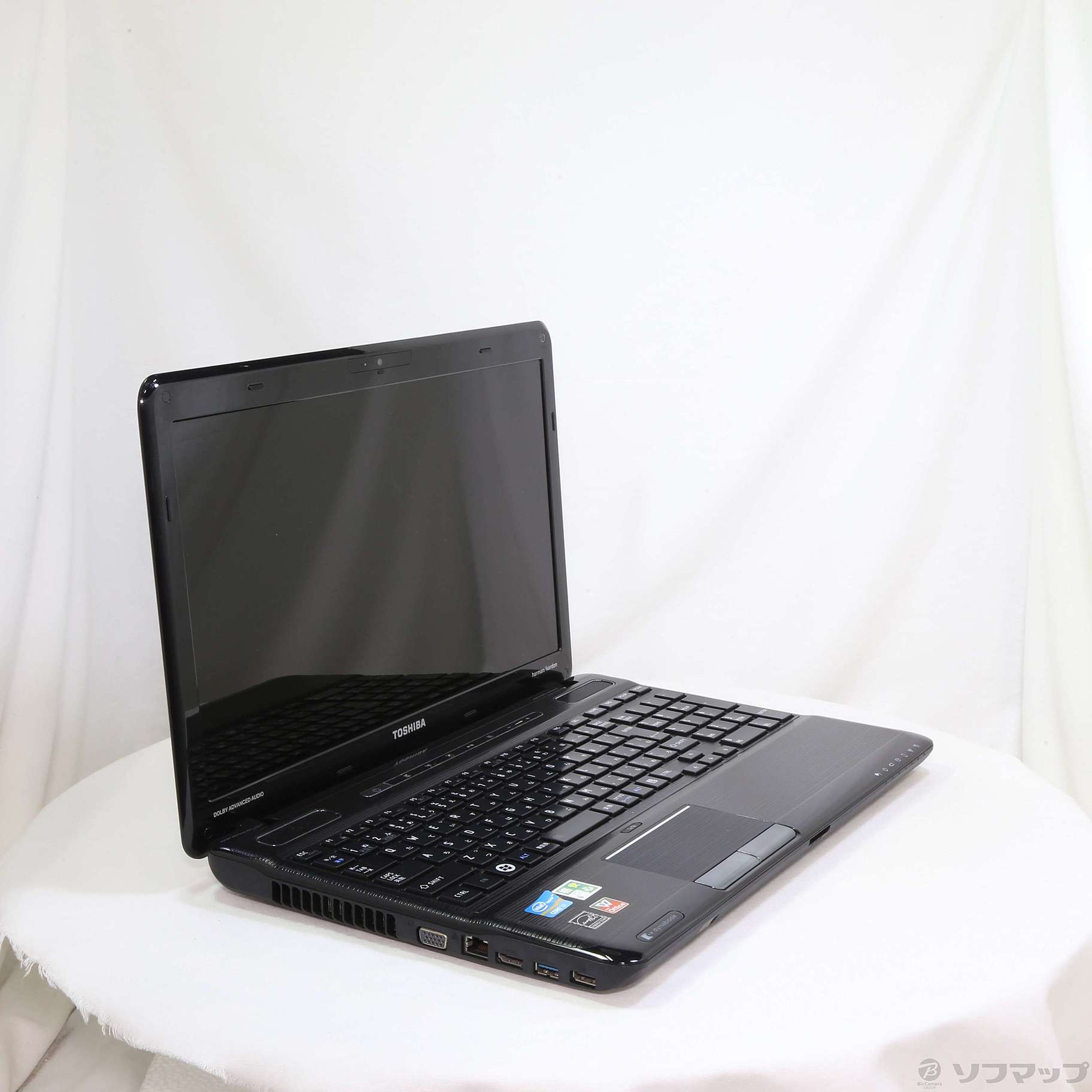 格安安心パソコン dynabook T551／58CB PT55158CBFB ベルベッティブラック