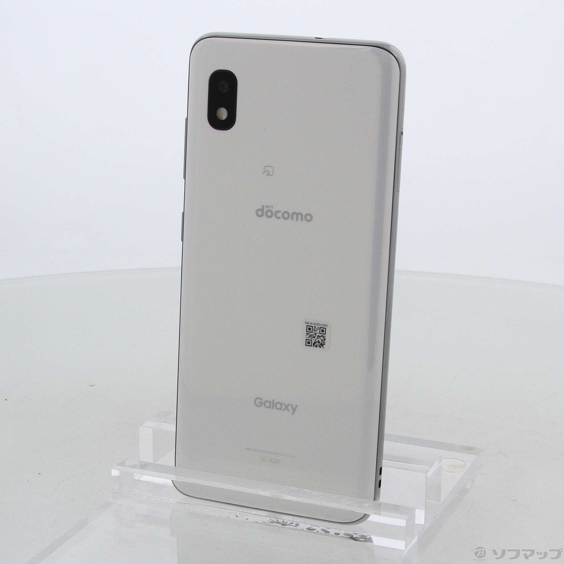 中古】GALAXY A21 64GB ホワイト SC-42A docomoロック解除SIMフリー